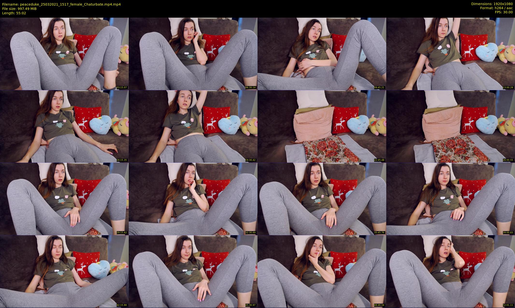 peaceduke — 56 minute Chaturbate female cam show recording, 1080p, Mar 25, 2021