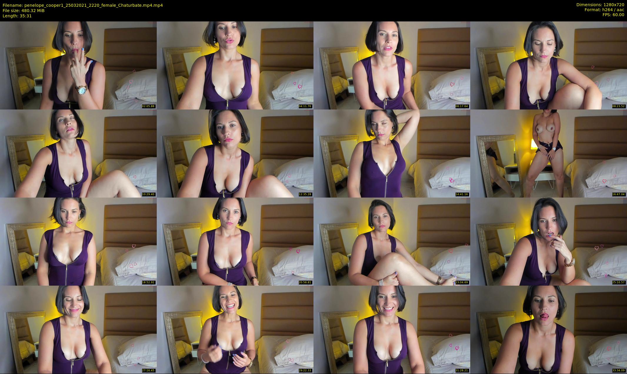 penelope_cooper1 — 36 minute Chaturbate female cam show recording, 720p, Mar 25, 2021