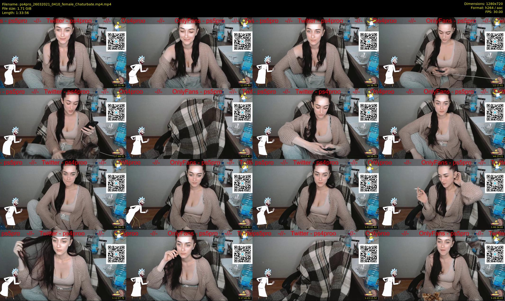 ps4pro — 94 minute Chaturbate female cam show recording, 720p, Mar 26, 2021