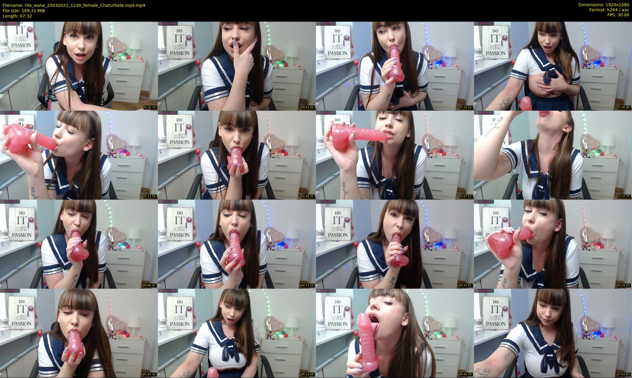 rita_wane — 8 minute Chaturbate female cam show recording, 1080p, Mar 25, 2021