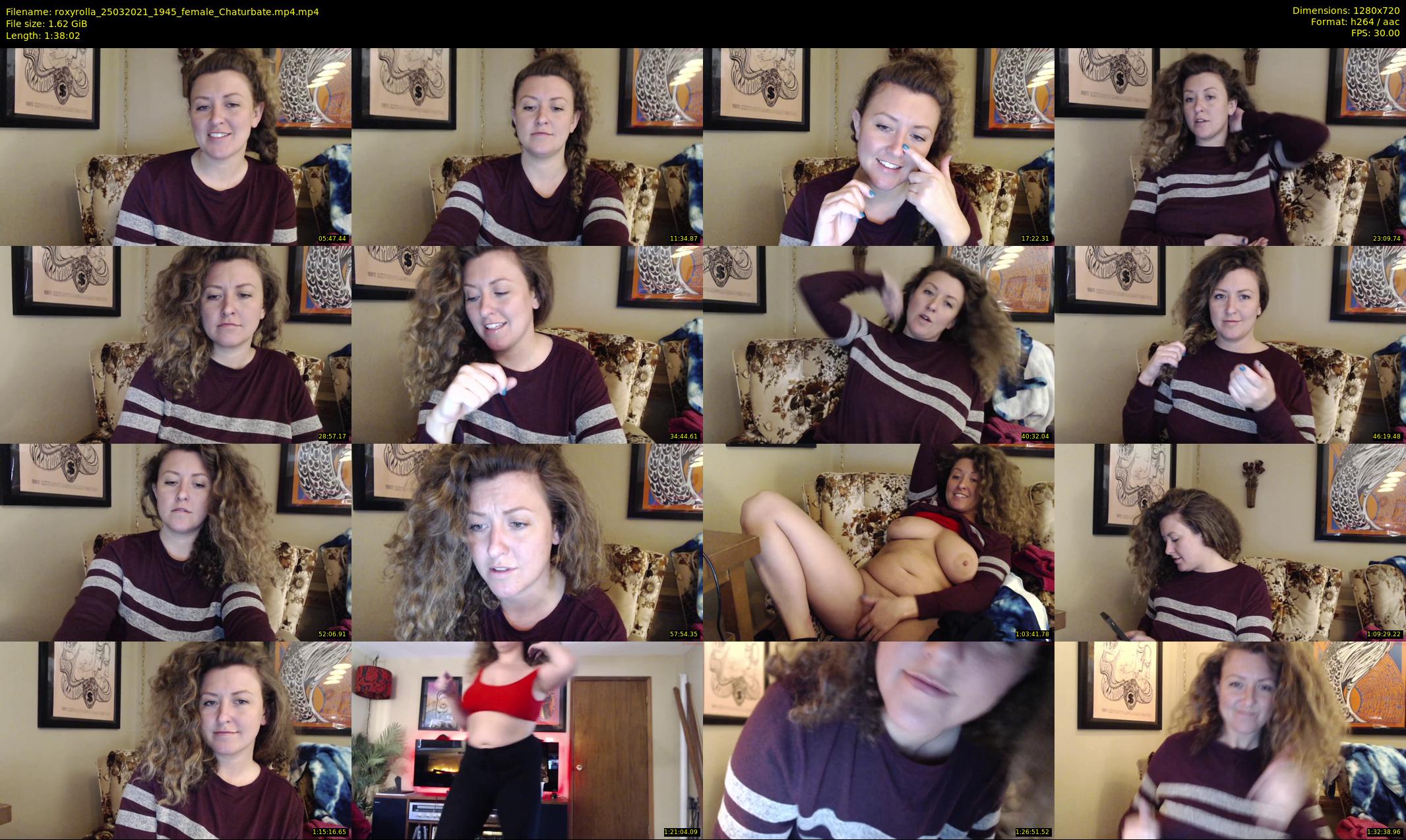 roxyrolla — 99 minute Chaturbate female cam show recording, 720p, Mar 25, 2021