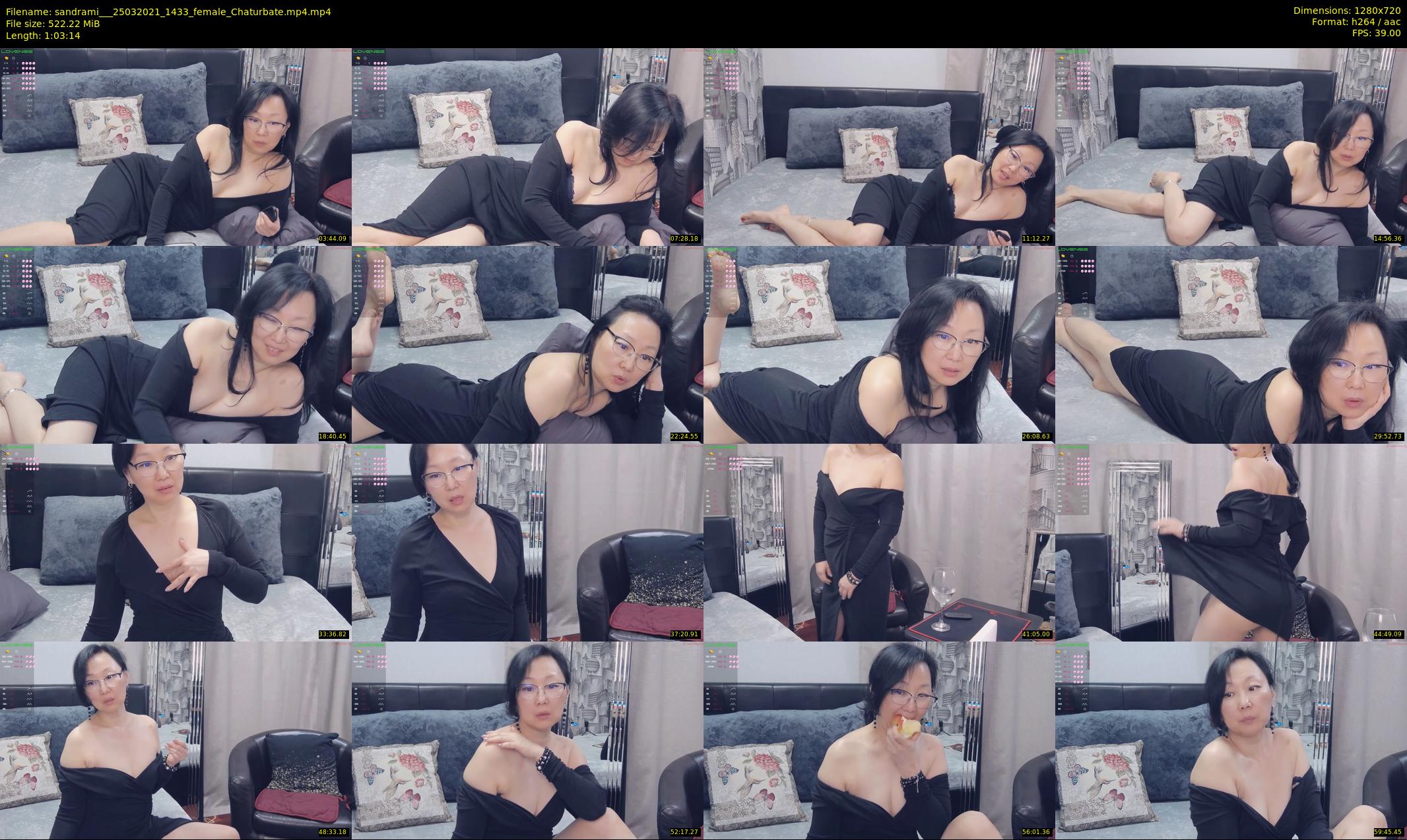 sandrami__ — 64 minute Chaturbate female cam show recording, 720p, Mar 25, 2021
