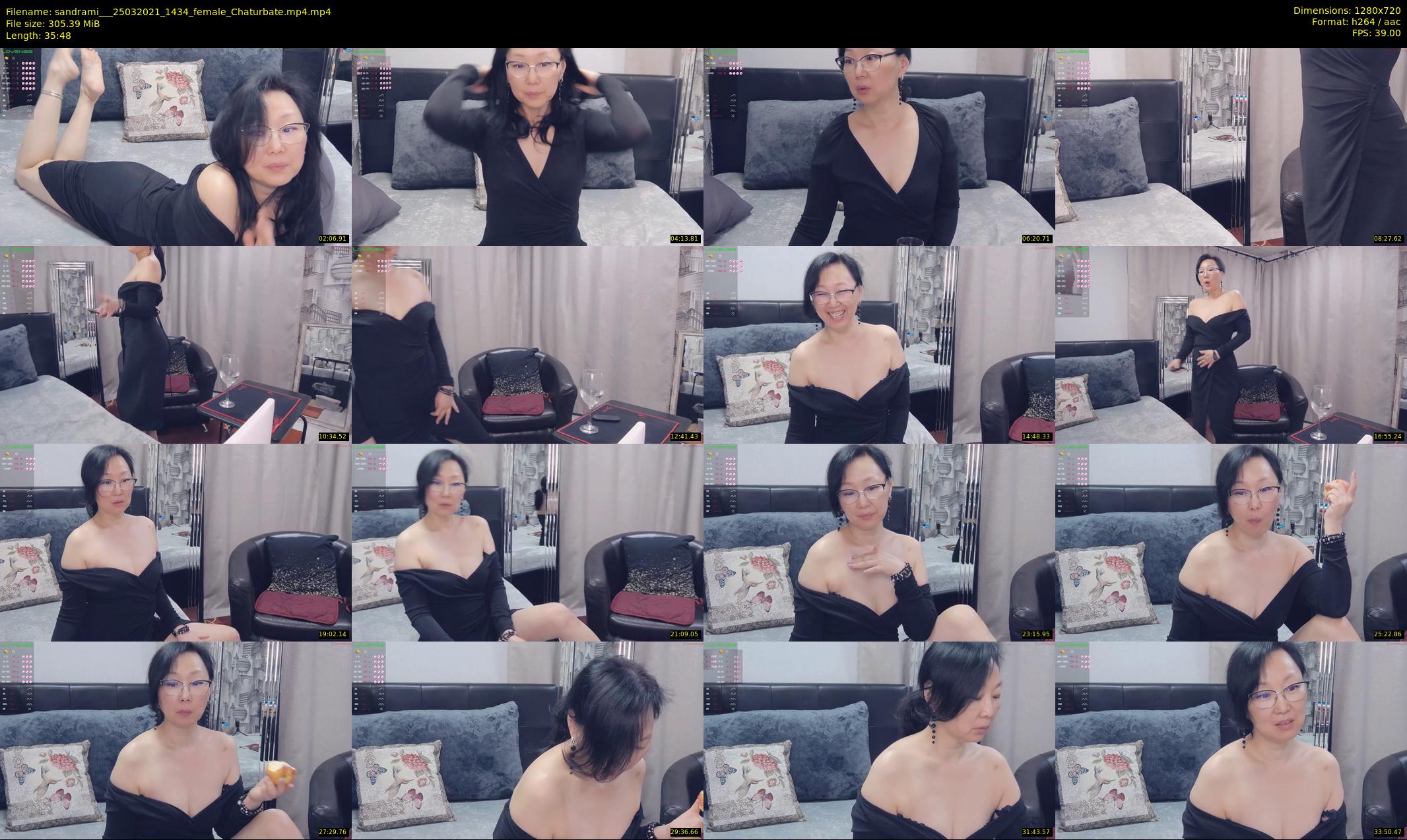 sandrami__ — 36 minute Chaturbate female cam show recording, 720p, Mar 25, 2021