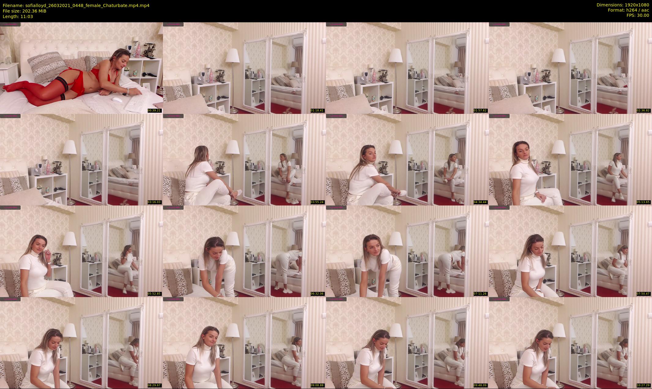 sofialloyd — 12 minute Chaturbate female cam show recording, 1080p, Mar 26, 2021