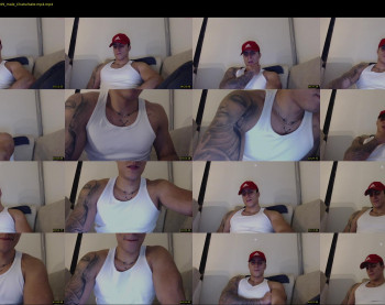 spartacozz — 55 minute Chaturbate male cam show recording, 720p, Mar 25, 2021