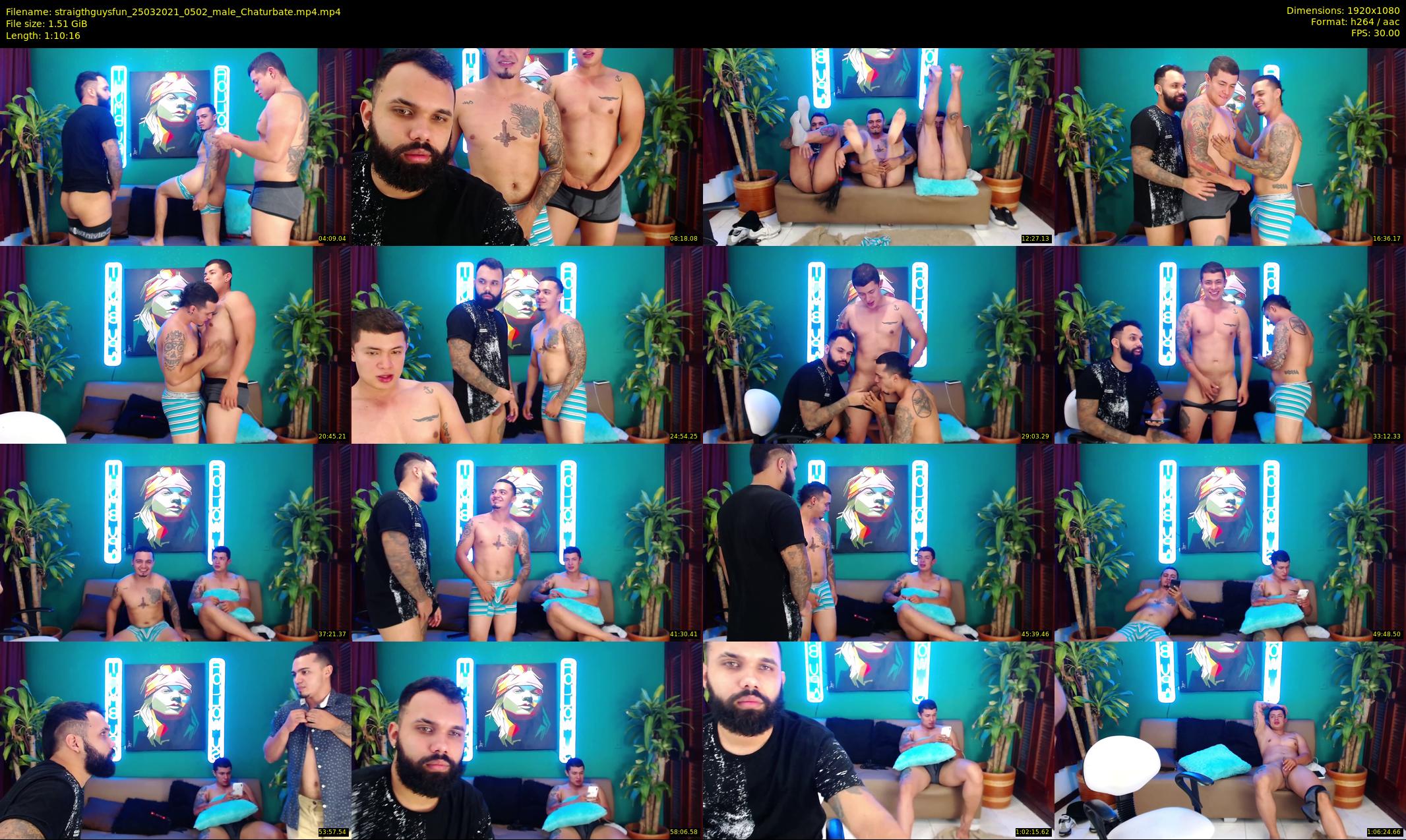 straigthguysfun — 71 minute Chaturbate male cam show recording, 1080p, Mar 25, 2021