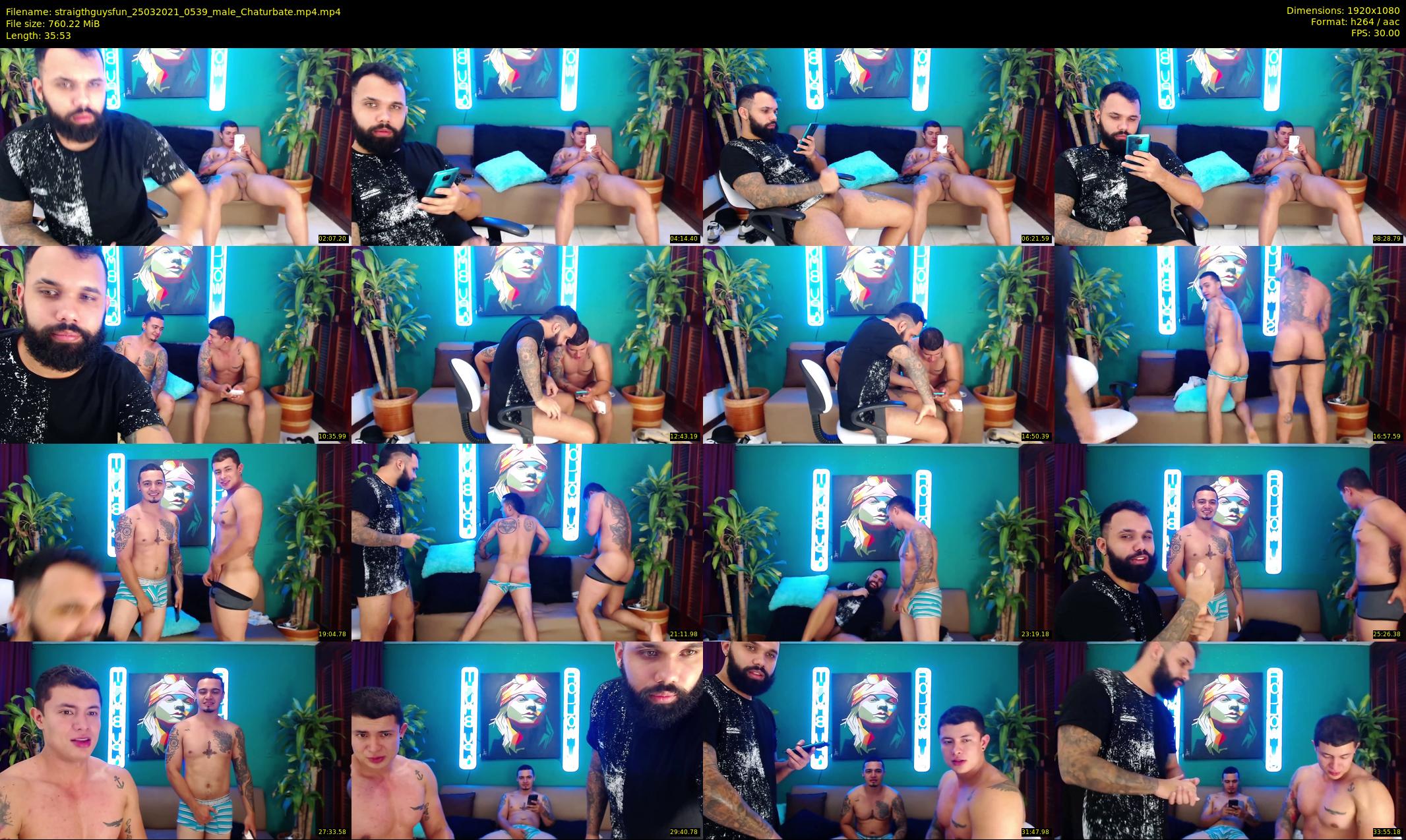 straigthguysfun — 36 minute Chaturbate male cam show recording, 1080p, Mar 25, 2021