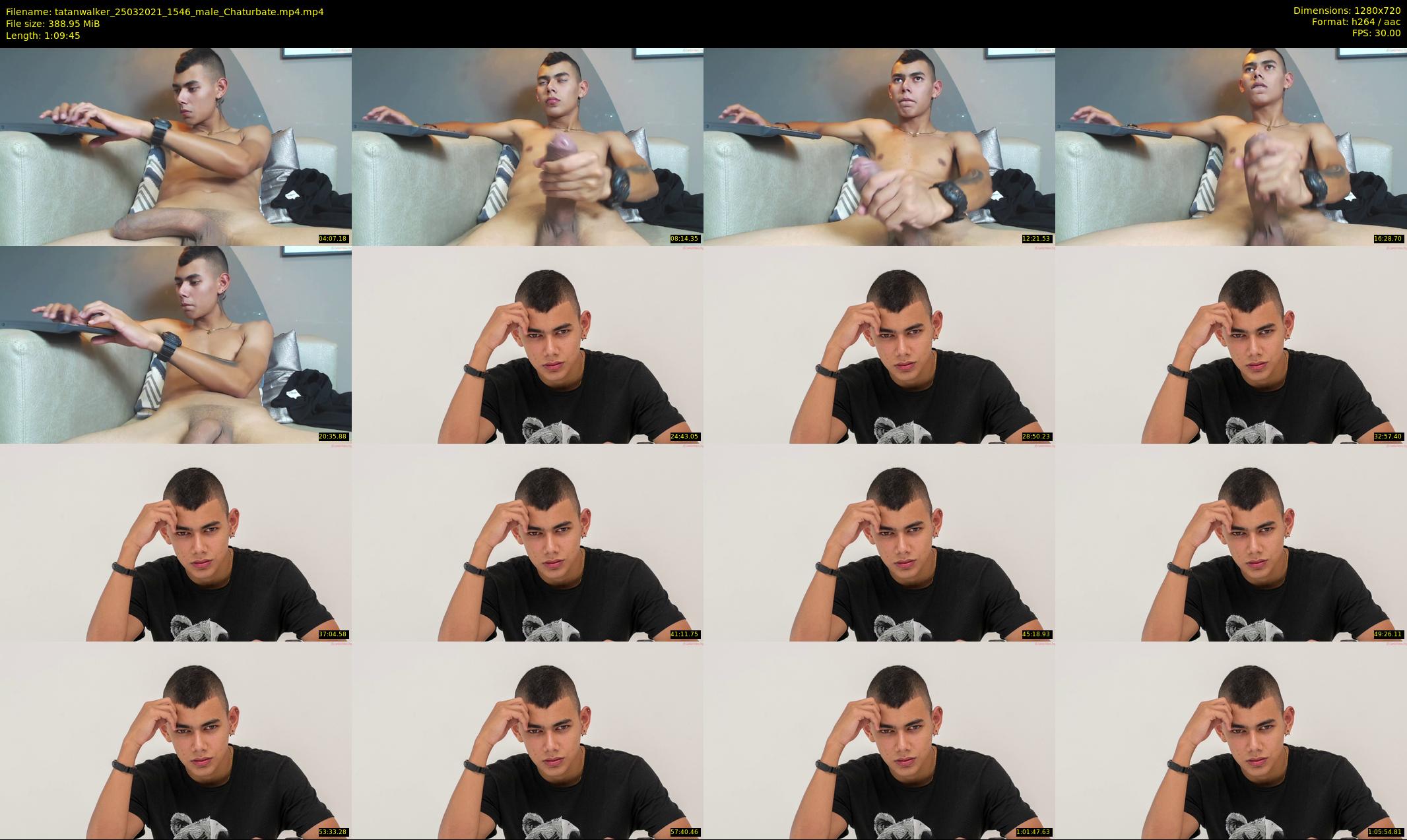 tatanwalker — 70 minute Chaturbate male cam show recording, 720p, Mar 25, 2021
