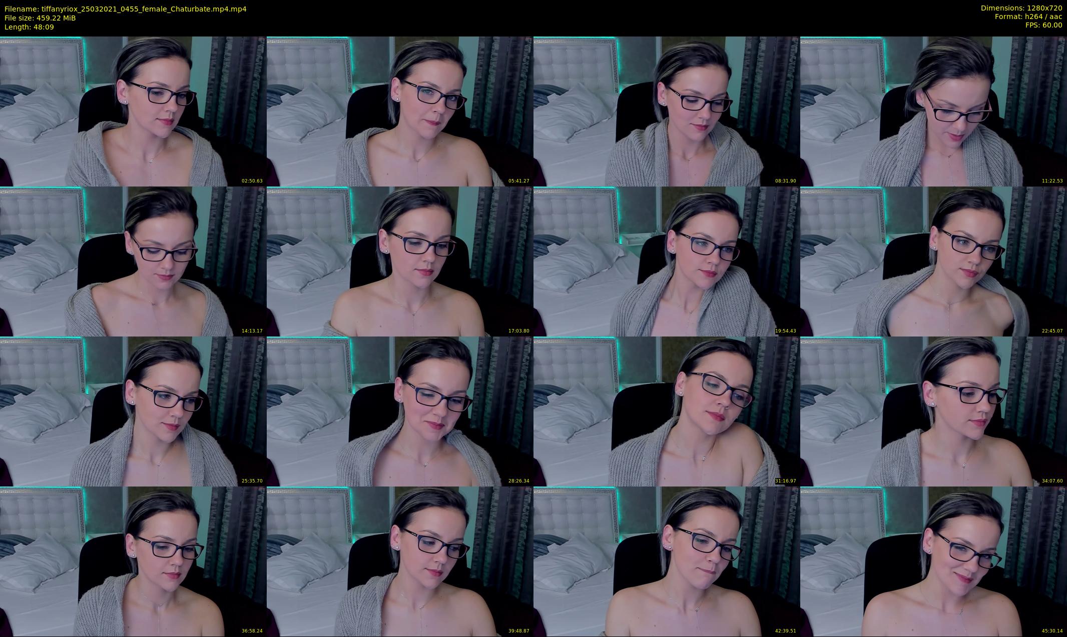 tiffanyriox — 49 minute Chaturbate female cam show recording, 720p, Mar 25, 2021