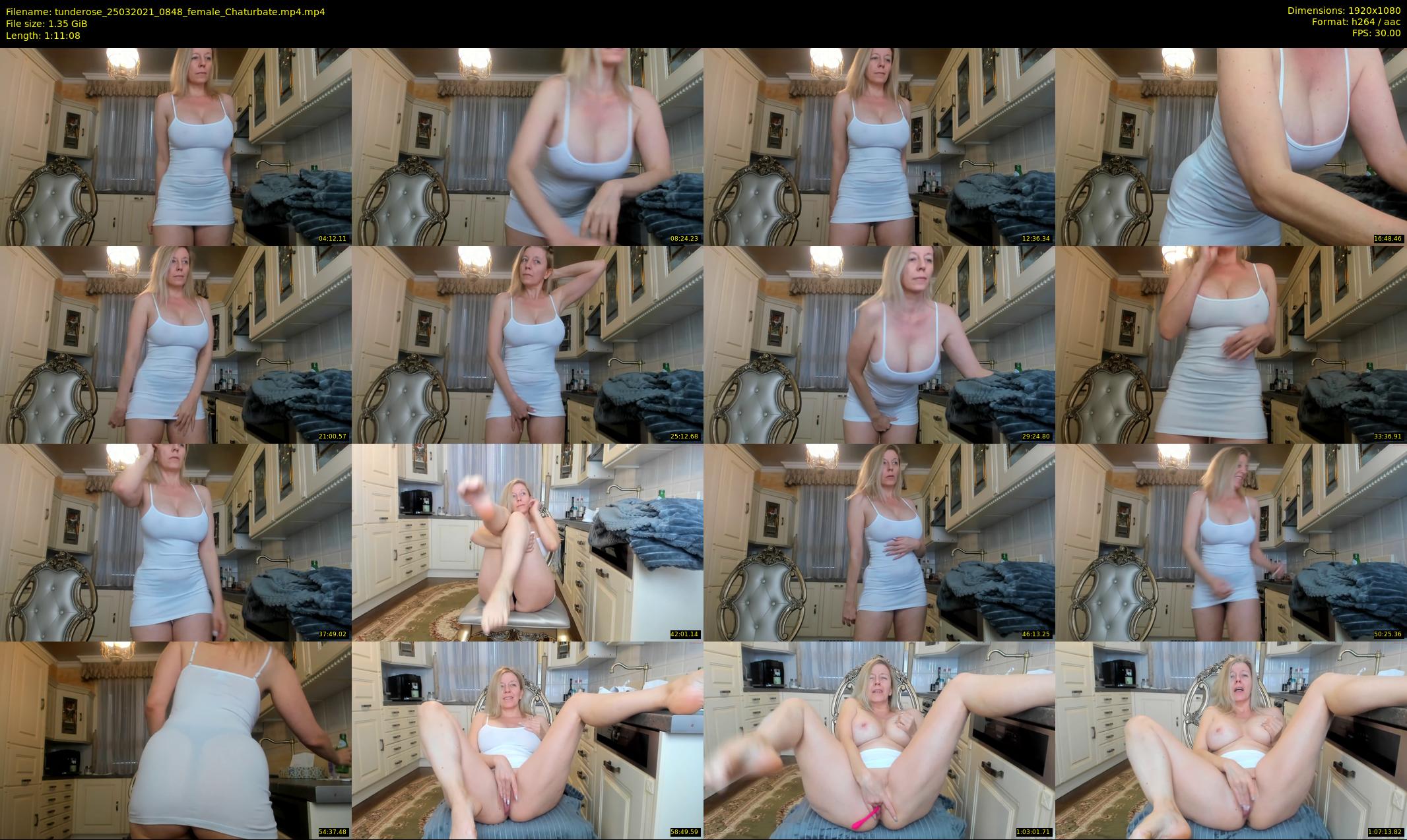 tunderose — 72 minute Chaturbate female cam show recording, 1080p, Mar 25, 2021