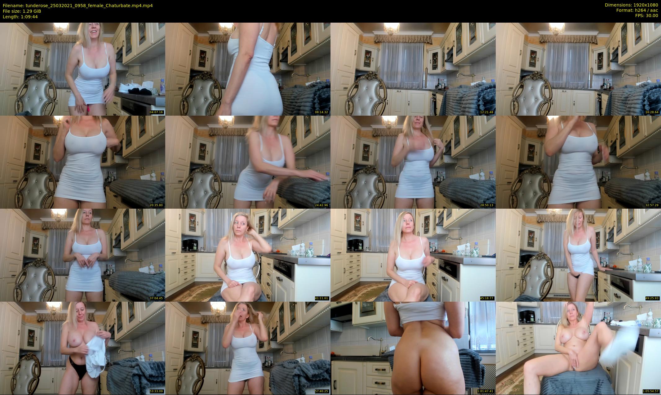 tunderose — 70 minute Chaturbate female cam show recording, 1080p, Mar 25, 2021
