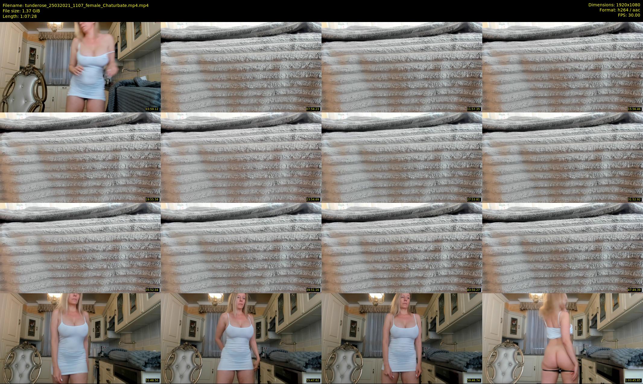 tunderose — 68 minute Chaturbate female cam show recording, 1080p, Mar 25, 2021