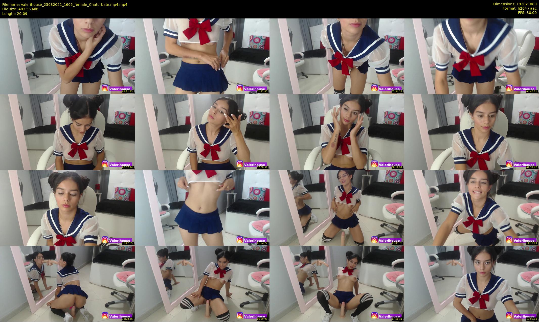 valerihouse — 21 minute Chaturbate female cam show recording, 1080p, Mar 25, 2021