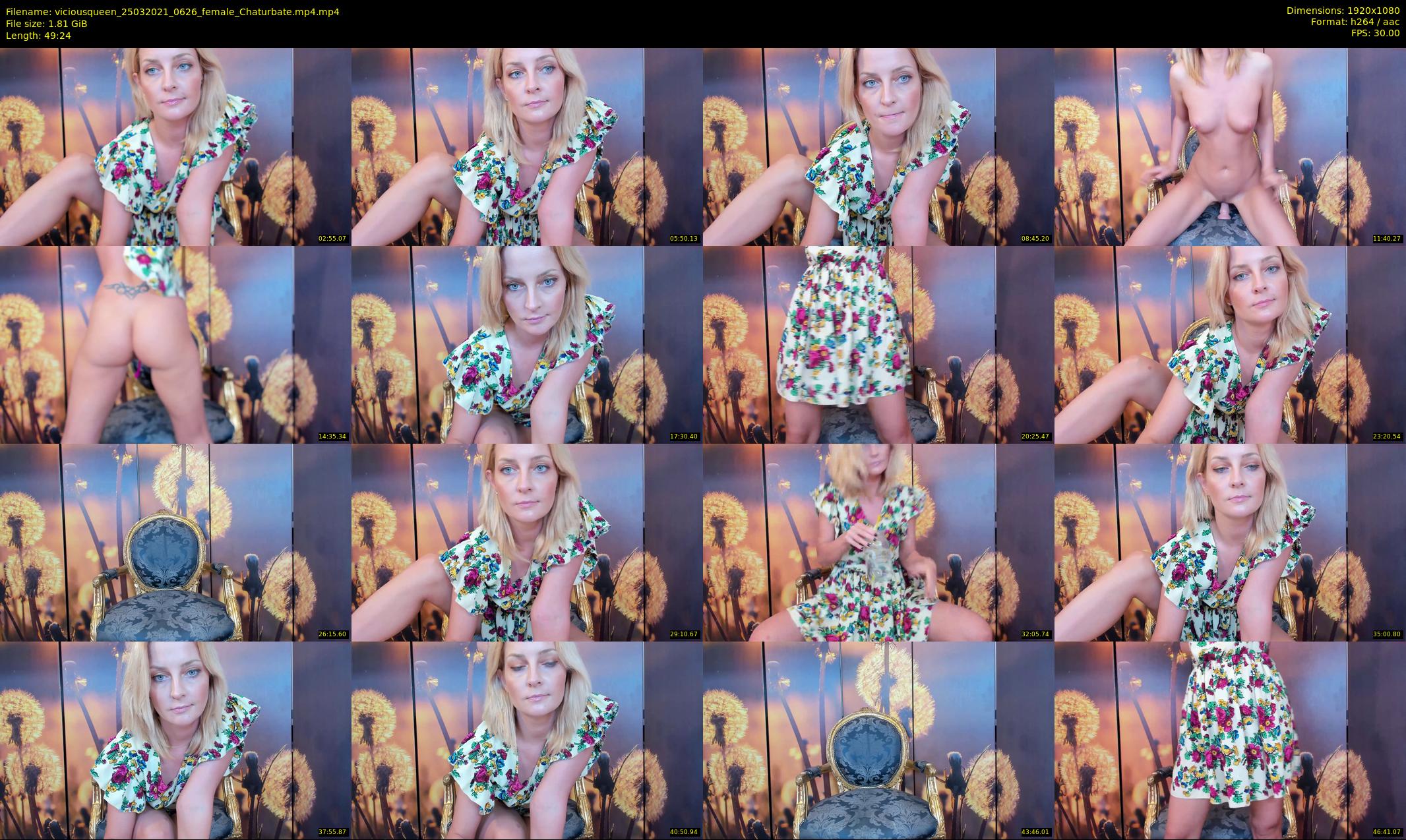 viciousqueen — 50 minute Chaturbate female cam show recording, 1080p, Mar 25, 2021