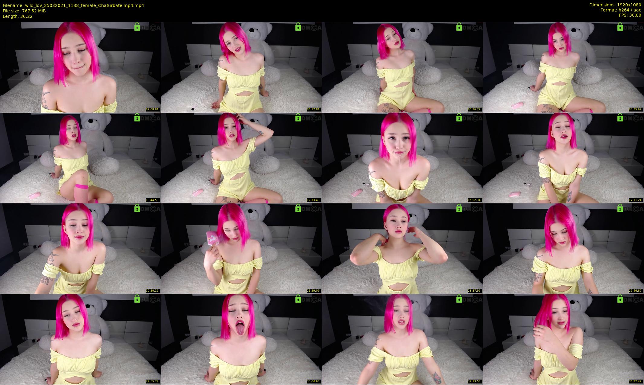 wild_lov — 37 minute Chaturbate female cam show recording, 1080p, Mar 25, 2021