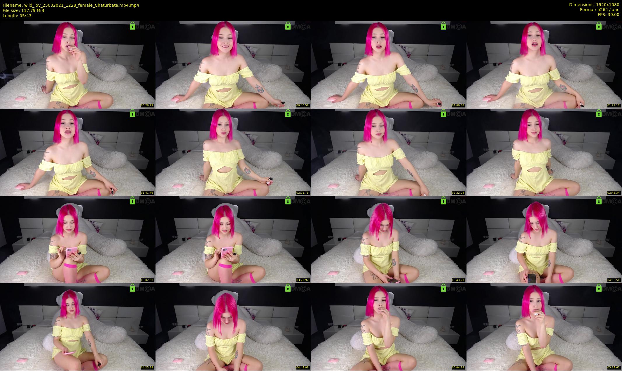wild_lov — 6 minute Chaturbate female cam show recording, 1080p, Mar 25, 2021