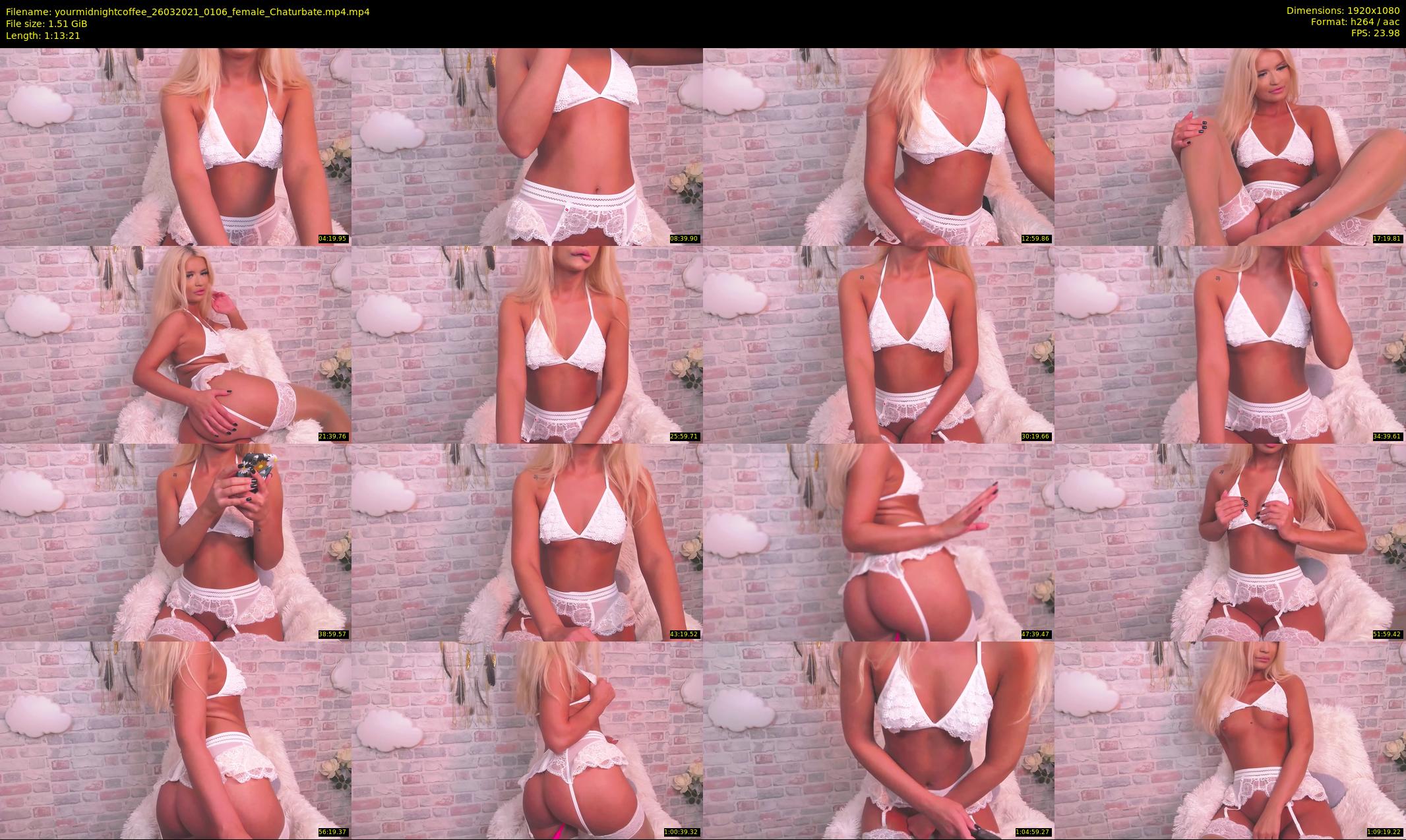 yourmidnightcoffee — 74 minute Chaturbate female cam show recording, 1080p, Mar 26, 2021