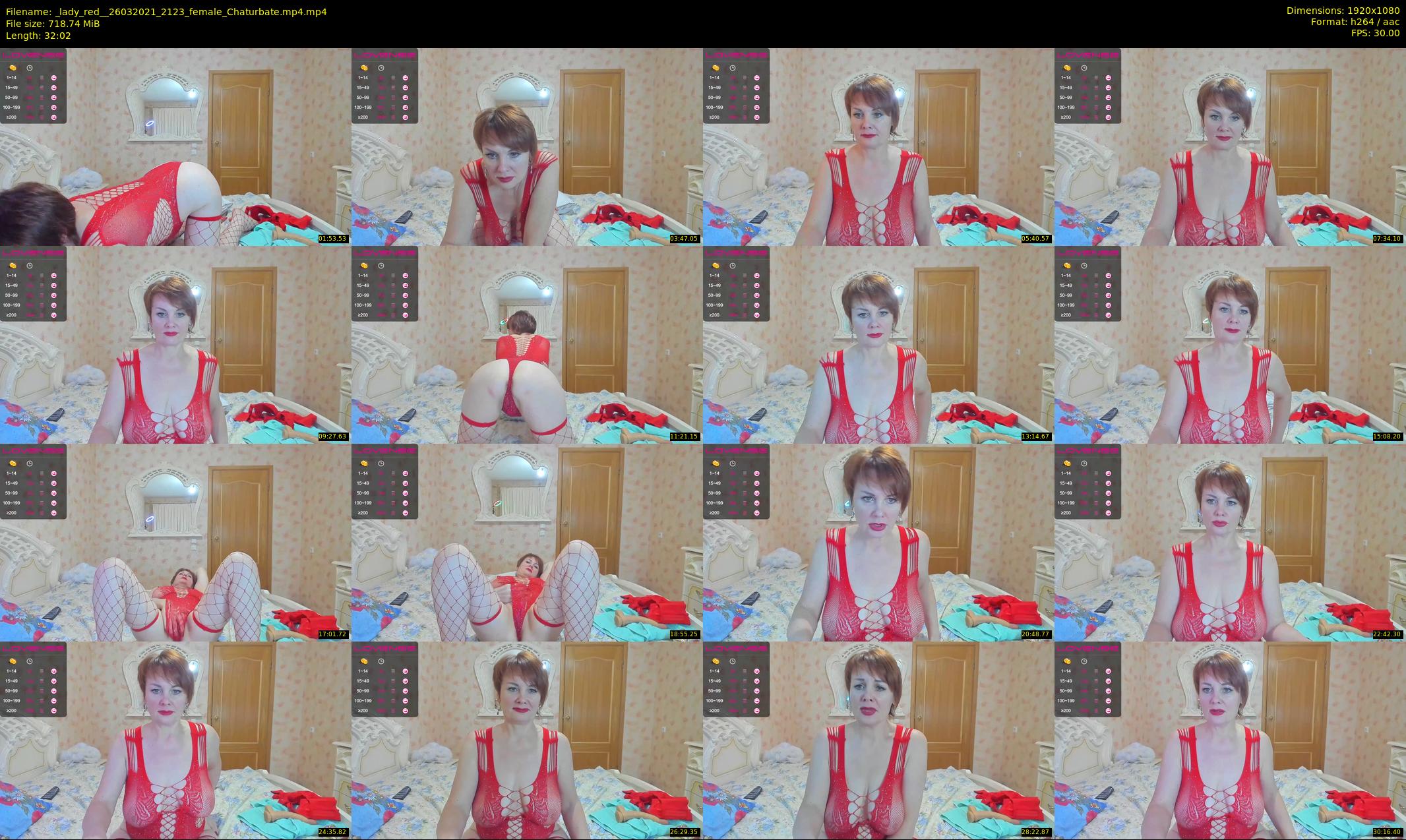_lady_red_ — 33 minute Chaturbate female cam show recording, 1080p, Mar 26, 2021