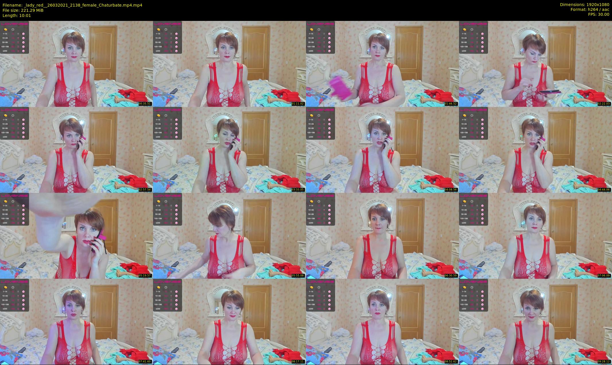 _lady_red_ — 11 minute Chaturbate female cam show recording, 1080p, Mar 26, 2021