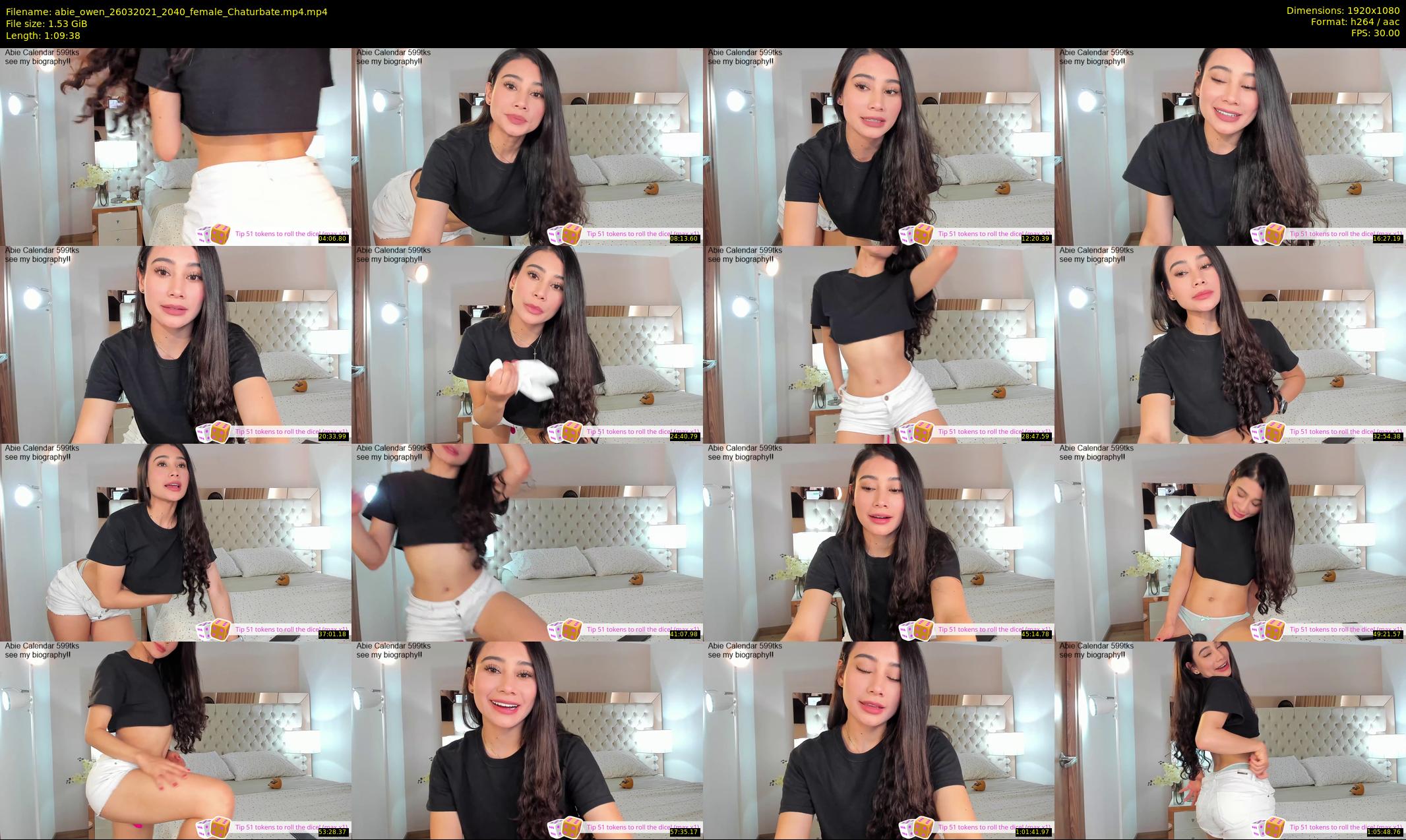abie_owen — 70 minute Chaturbate female cam show recording, 1080p, Mar 26, 2021