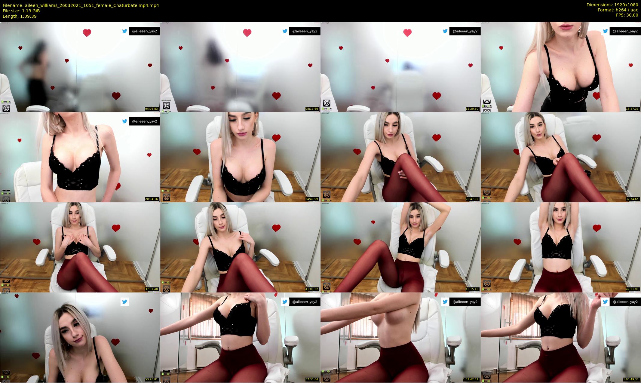 aileen_williams — 70 minute Chaturbate female cam show recording, 1080p, Mar 26, 2021