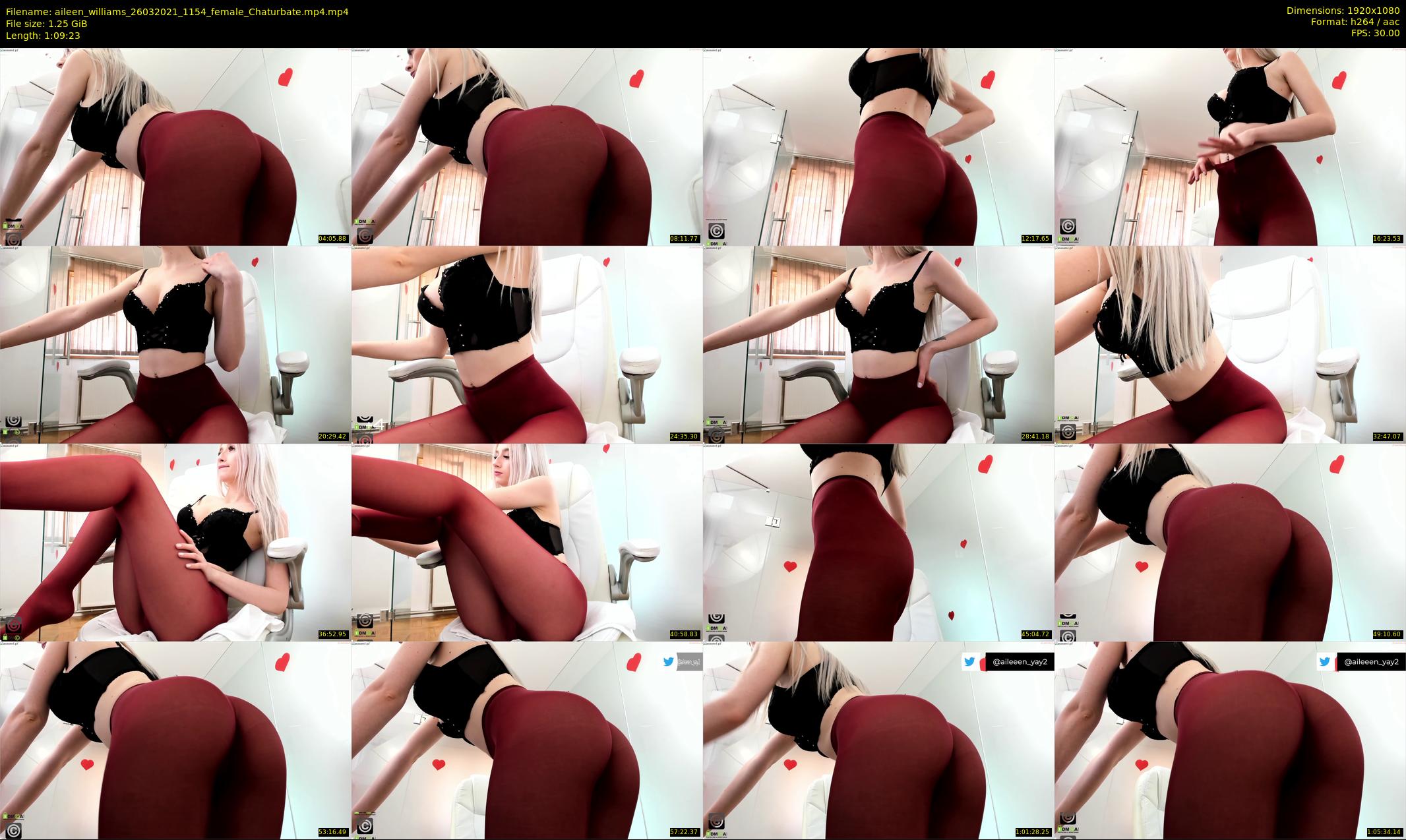aileen_williams — 70 minute Chaturbate female cam show recording, 1080p, Mar 26, 2021