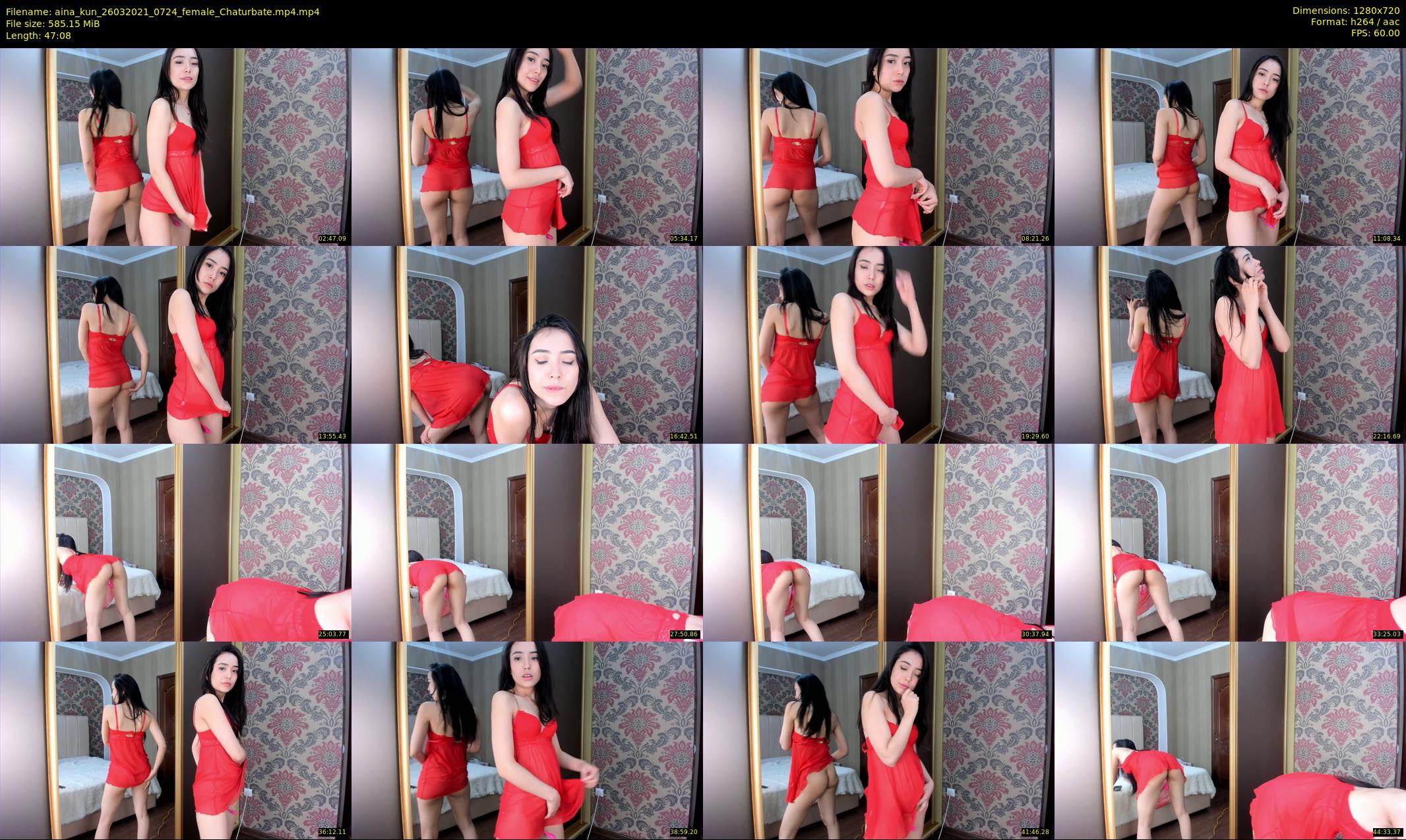 aina_kun — 48 minute Chaturbate female cam show recording, 720p, Mar 26, 2021