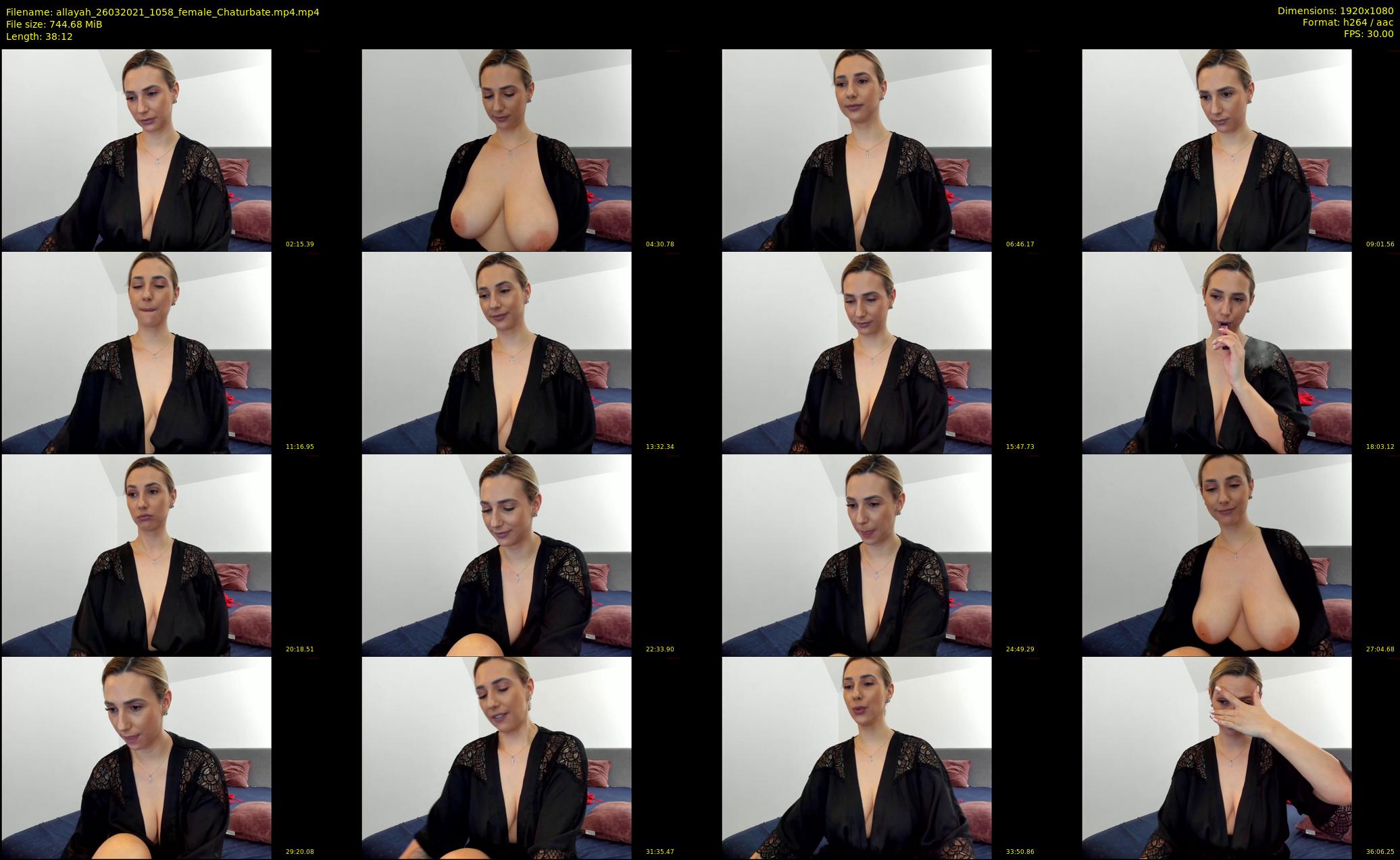 allayah — 39 minute Chaturbate female cam show recording, 1080p, Mar 26, 2021