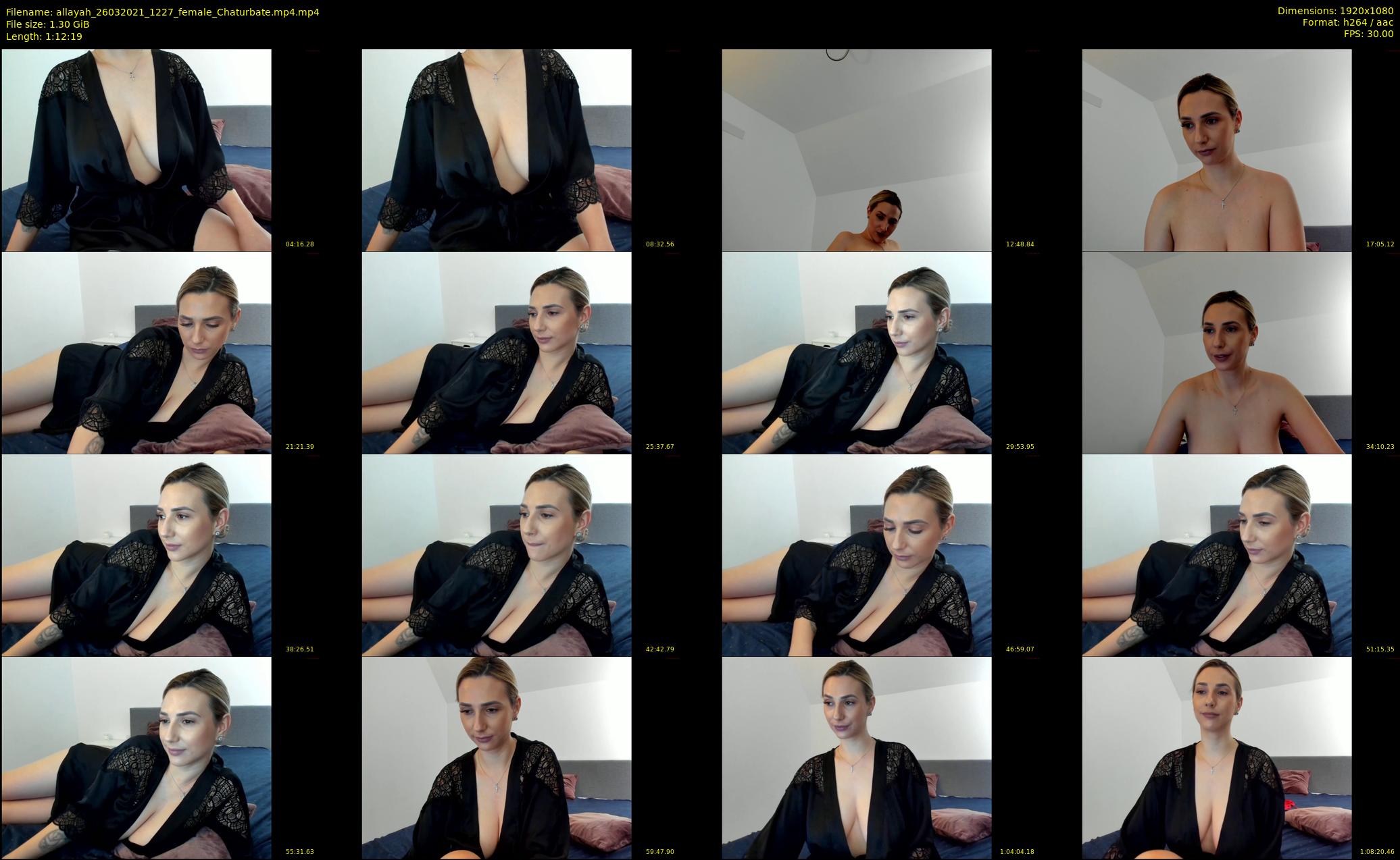 allayah — 73 minute Chaturbate female cam show recording, 1080p, Mar 26, 2021
