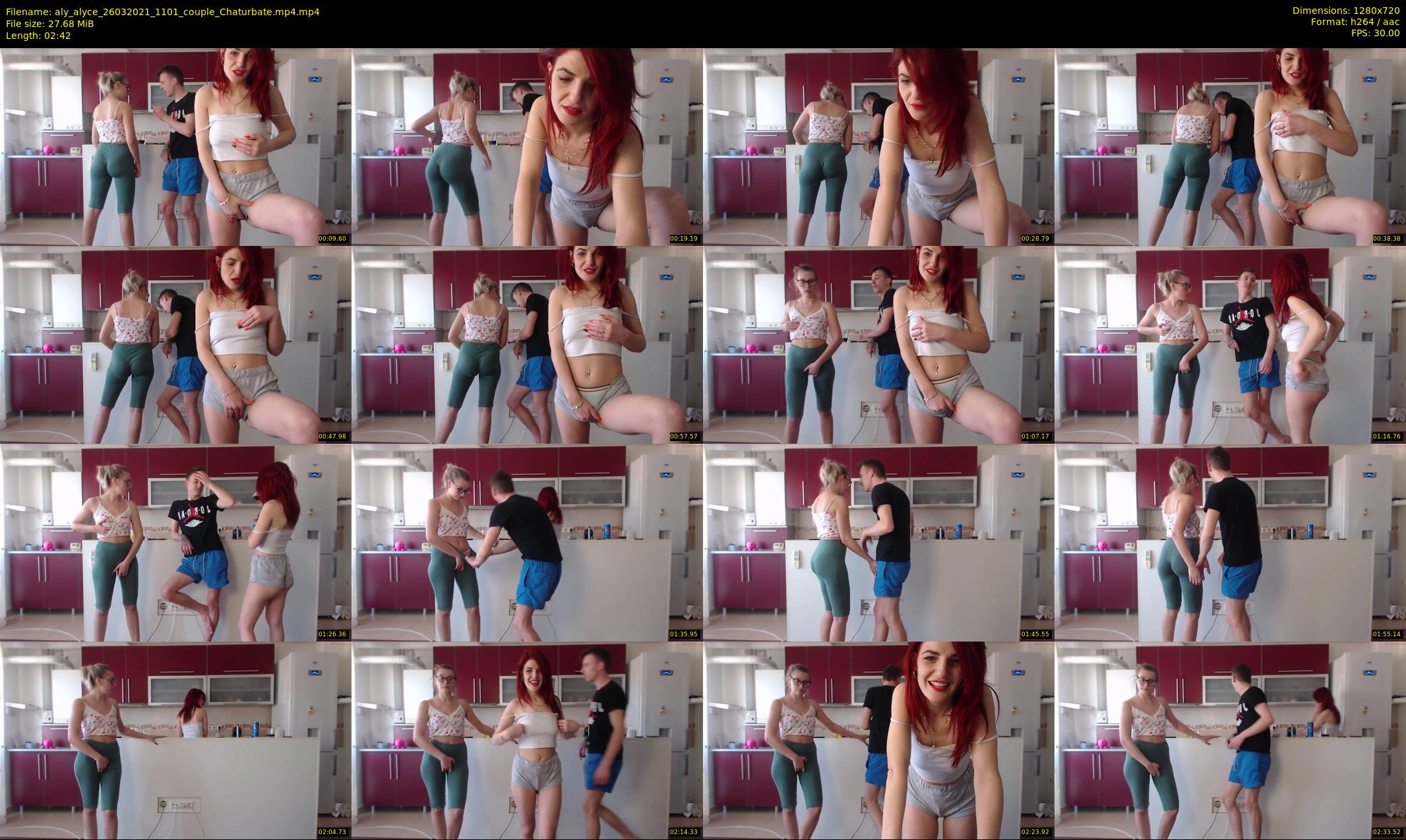 aly_alyce — 3 minute Chaturbate female cam show recording, 720p, Mar 26, 2021