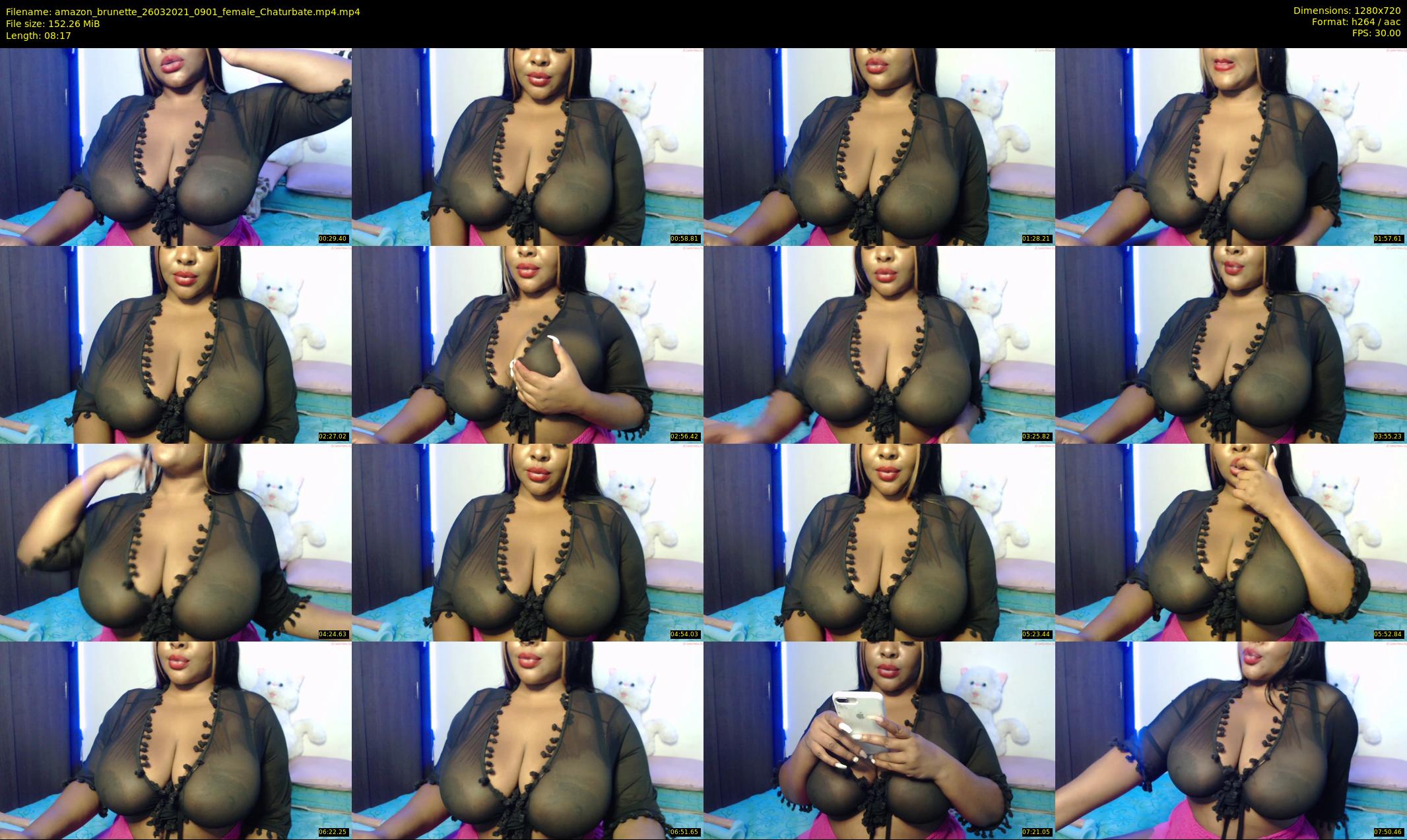 amazon_brunette — 9 minute Chaturbate female cam show recording, 720p, Mar 26, 2021