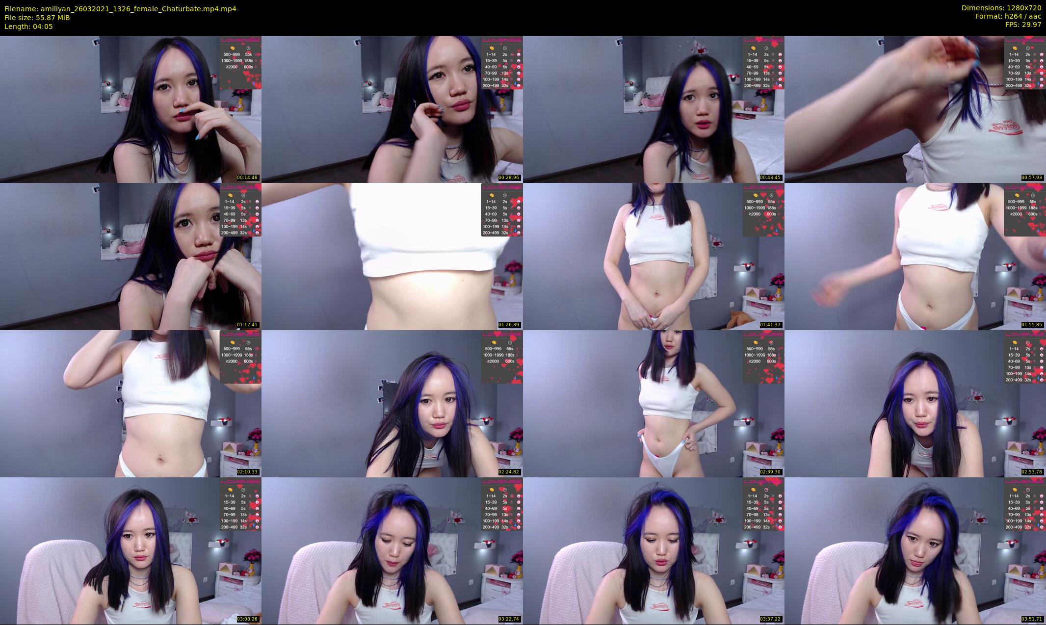 amiliyan — 5 minute Chaturbate female cam show recording, 720p, Mar 26, 2021