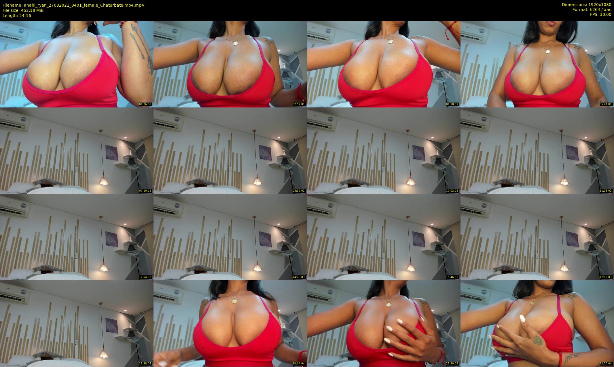 anahi_ryan — 25 minute Chaturbate female cam show recording, 1080p, Mar 27, 2021