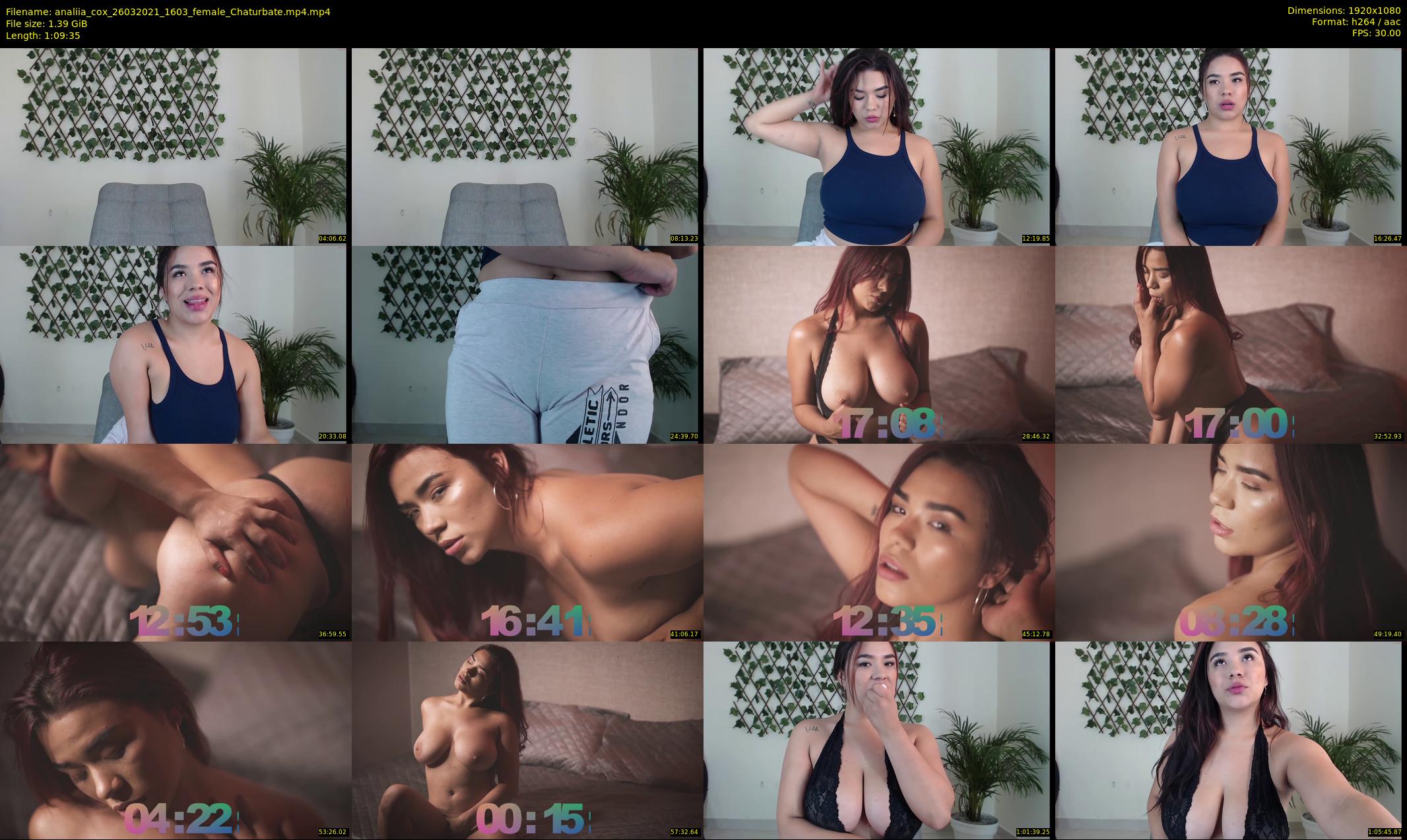 analiia_cox — 70 minute Chaturbate female cam show recording, 1080p, Mar 26, 2021