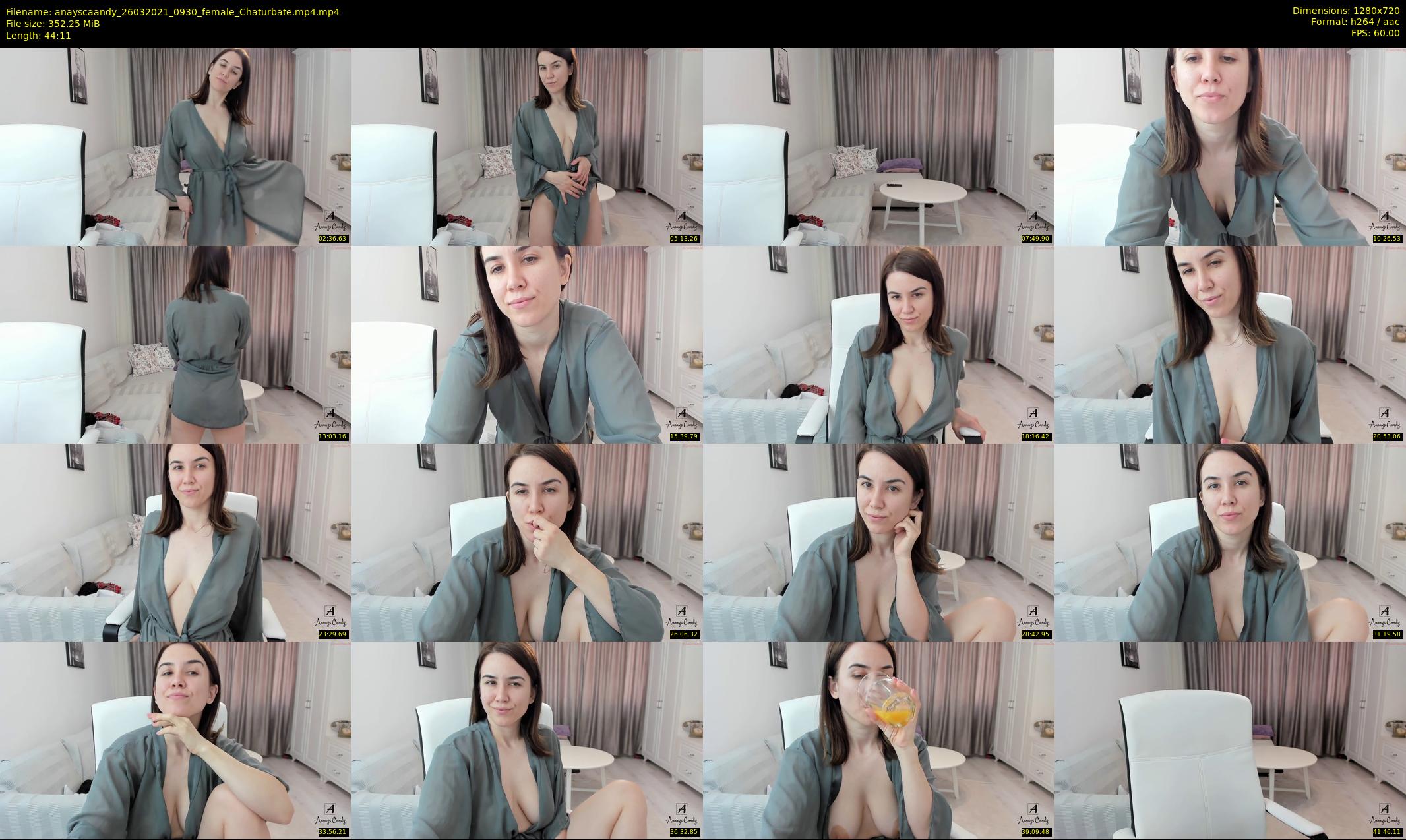 anayscaandy — 45 minute Chaturbate female cam show recording, 720p, Mar 26, 2021