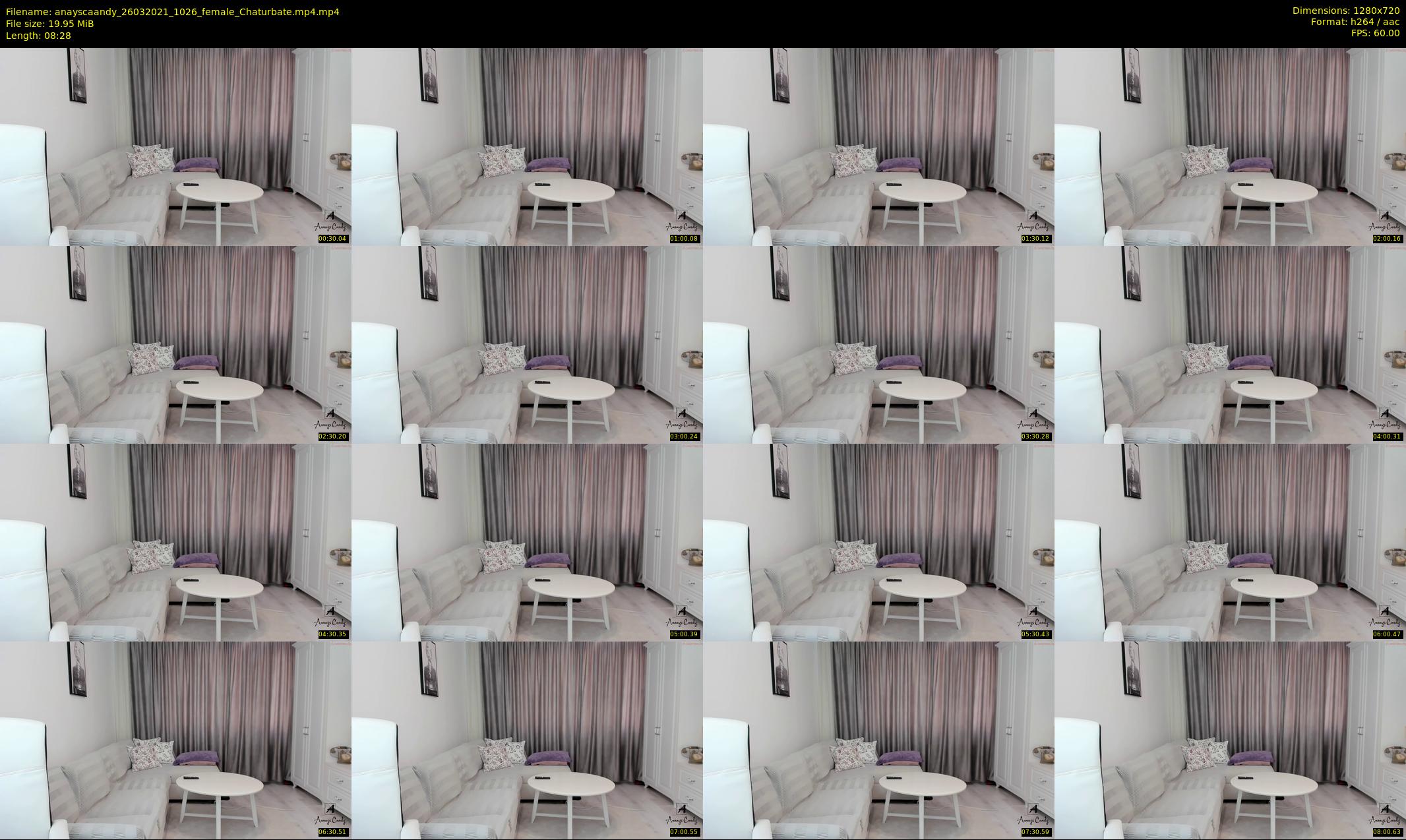 anayscaandy — 9 minute Chaturbate female cam show recording, 720p, Mar 26, 2021