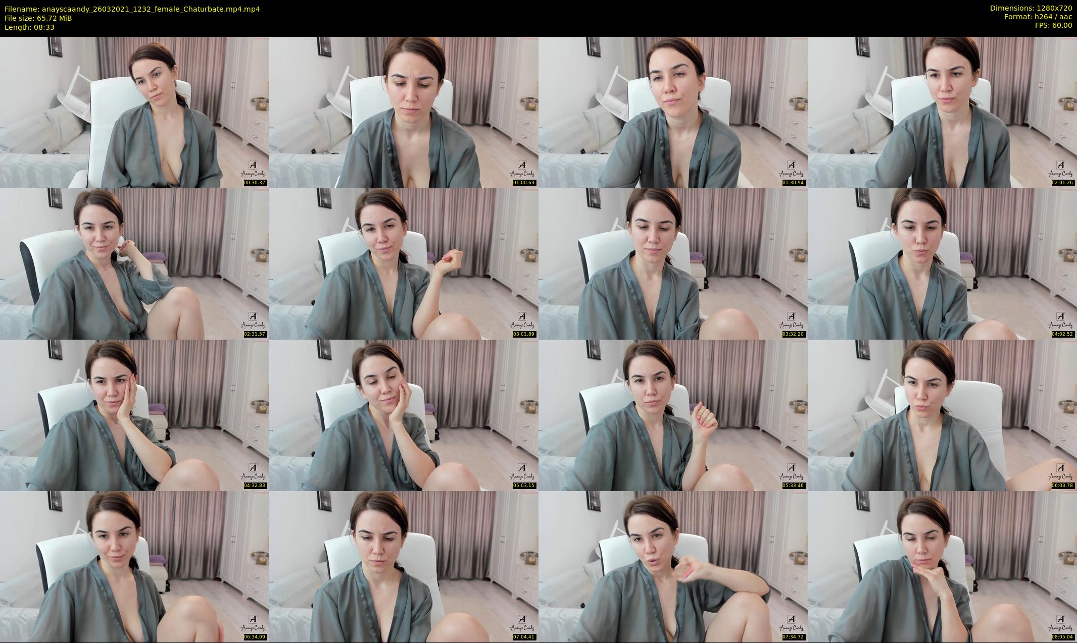 anayscaandy — 9 minute Chaturbate female cam show recording, 720p, Mar 26, 2021