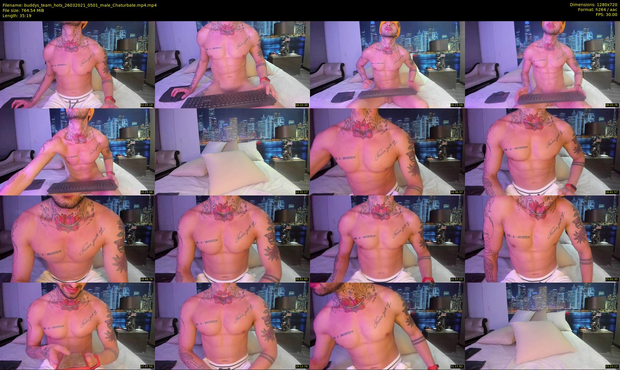 buddys_team_hots — 36 minute Chaturbate couple cam show recording, 720p, Mar 26, 2021