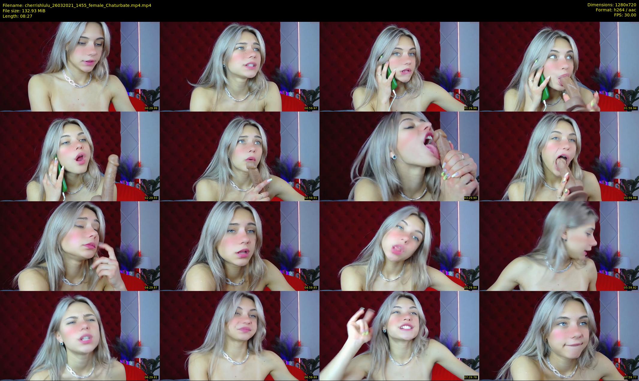 cherrishlulu — 9 minute Chaturbate female cam show recording, 720p, Mar 26, 2021