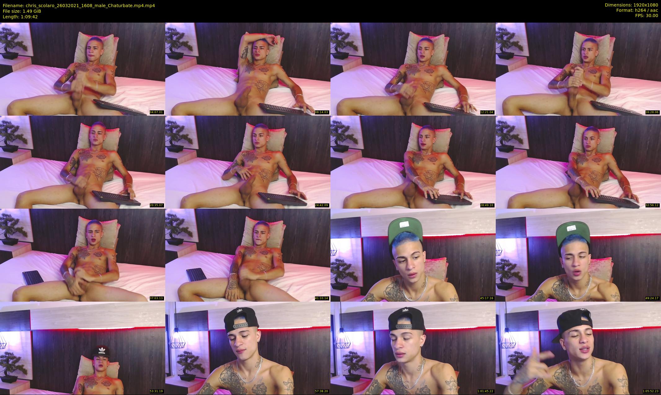 chris_scolaro — 70 minute Chaturbate male cam show recording, 1080p, Mar 26, 2021