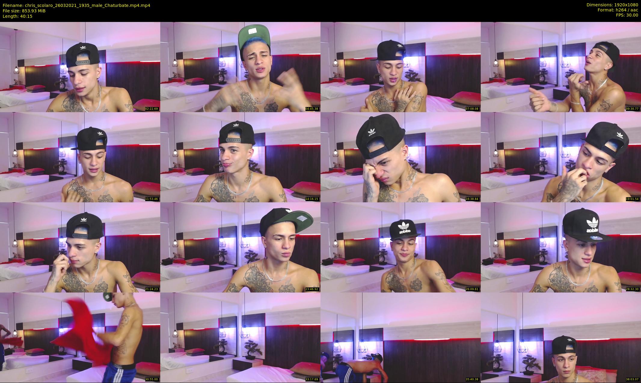 chris_scolaro — 41 minute Chaturbate male cam show recording, 1080p, Mar 26, 2021