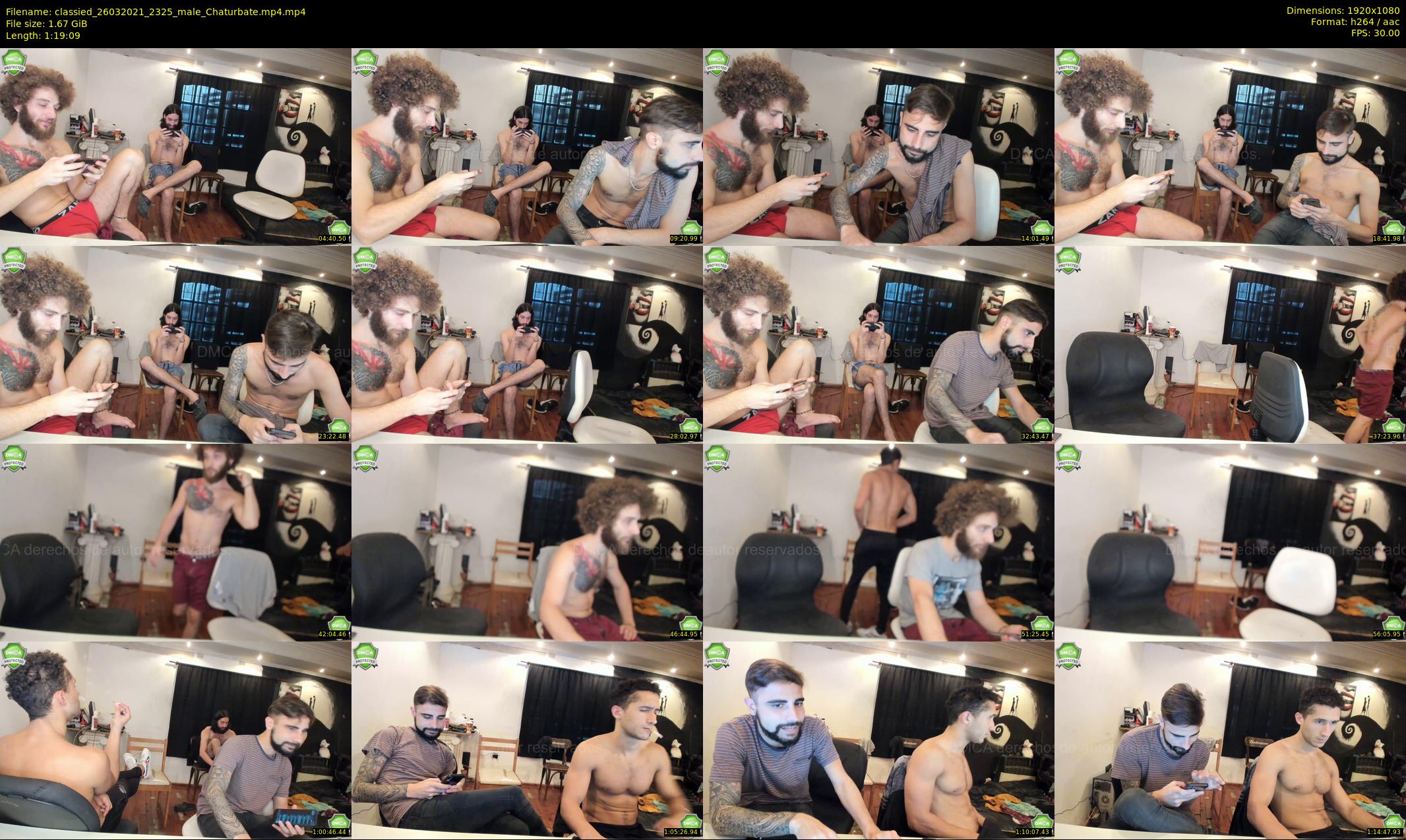 classied — 80 minute Chaturbate male cam show recording, 1080p, Mar 26, 2021