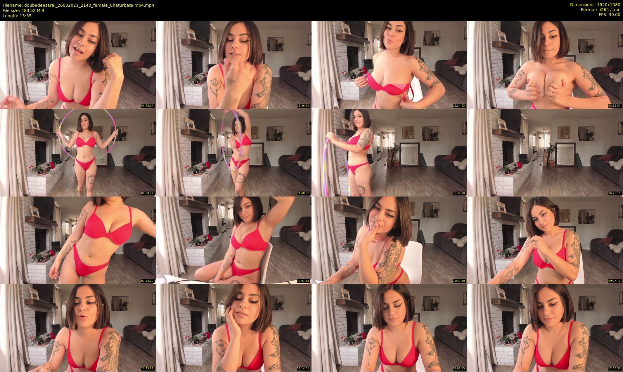 doubedeesarai — 14 minute Chaturbate female cam show recording, 1080p, Mar 26, 2021