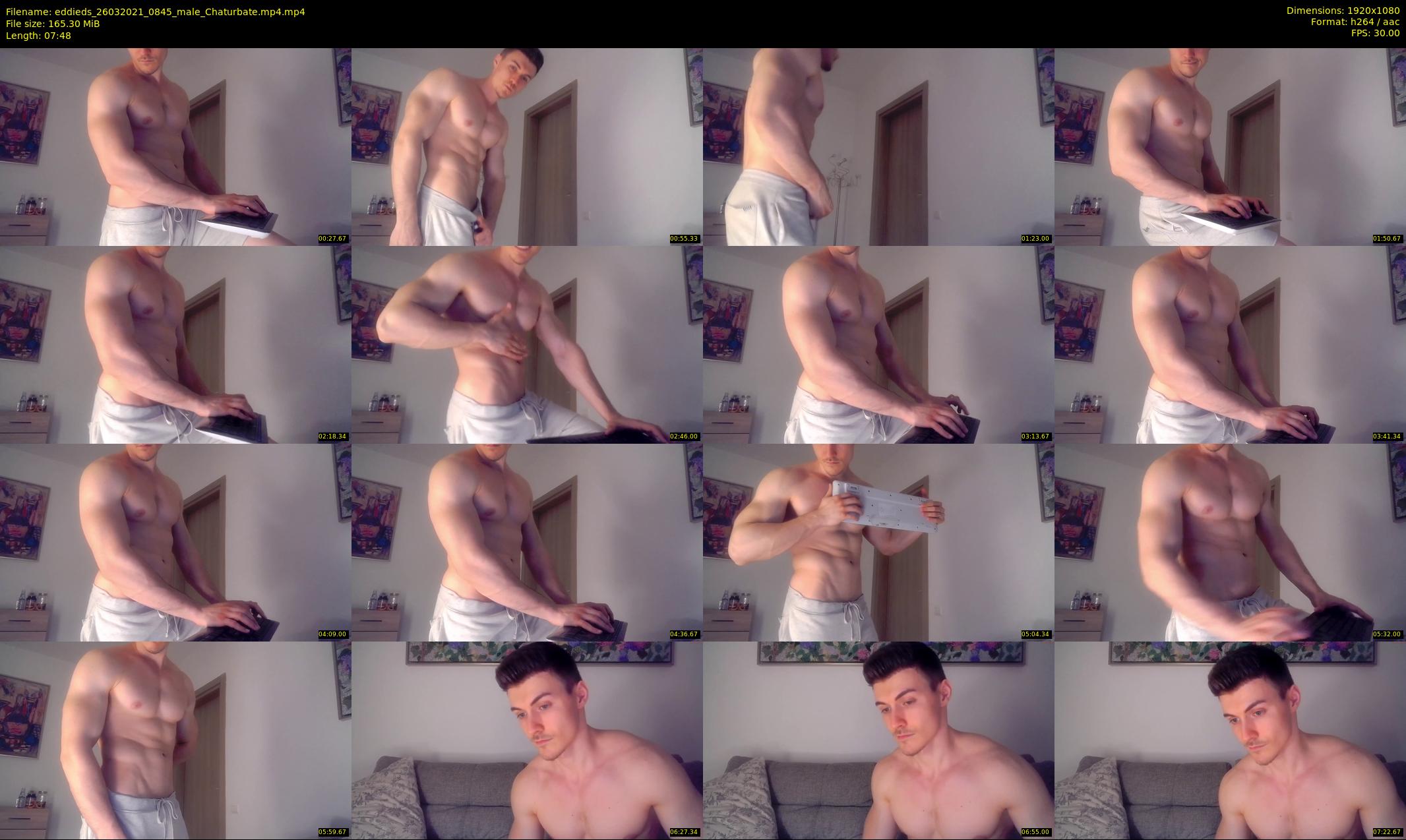 eddieds — 8 minute Chaturbate male cam show recording, 1080p, Mar 26, 2021