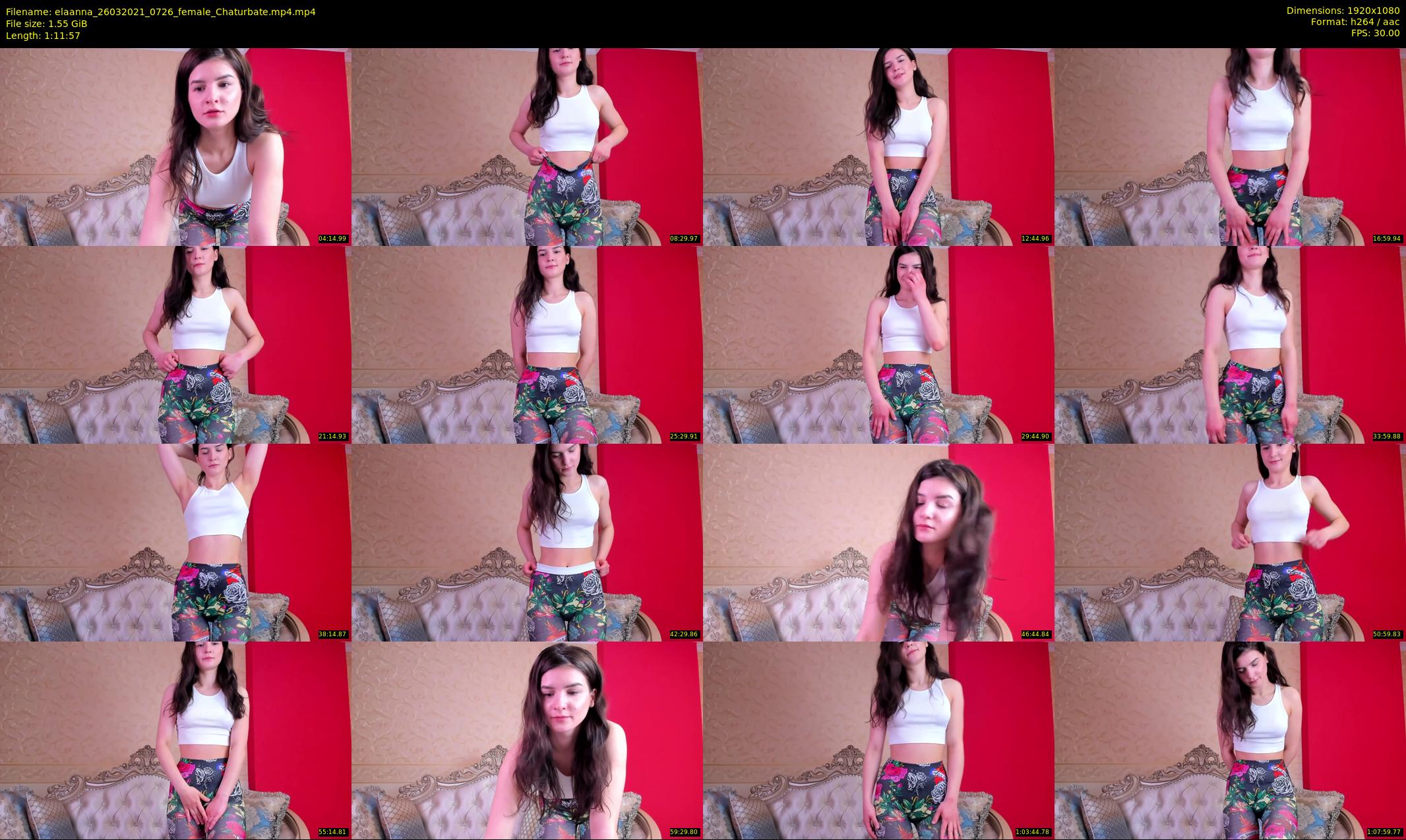 elaanna — 72 minute Chaturbate female cam show recording, 1080p, Mar 26, 2021