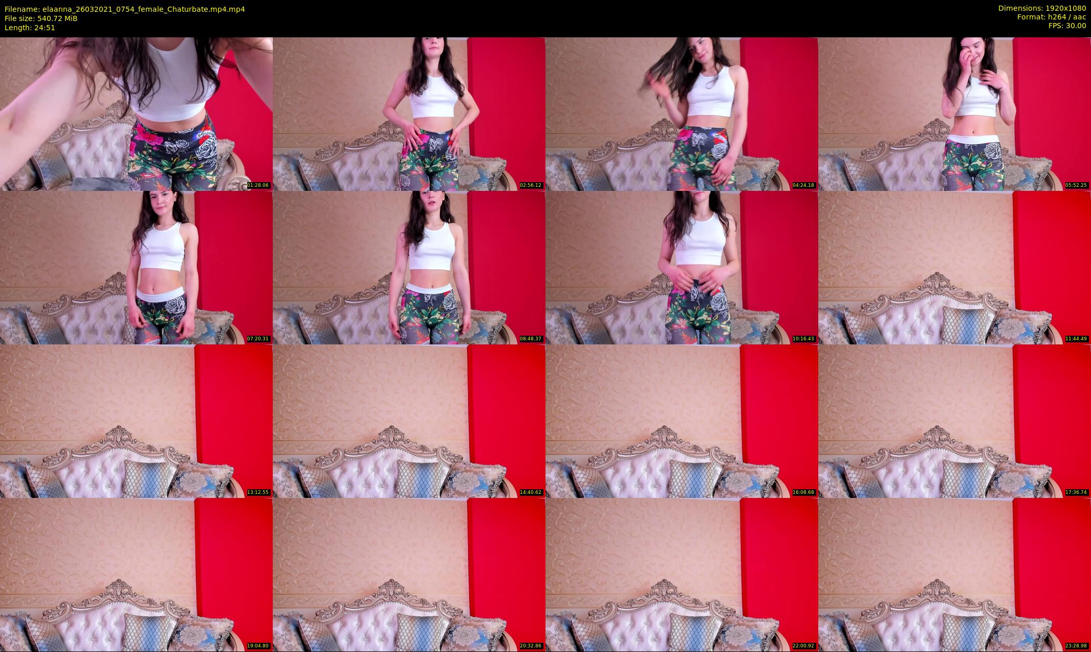 elaanna — 25 minute Chaturbate female cam show recording, 1080p, Mar 26, 2021