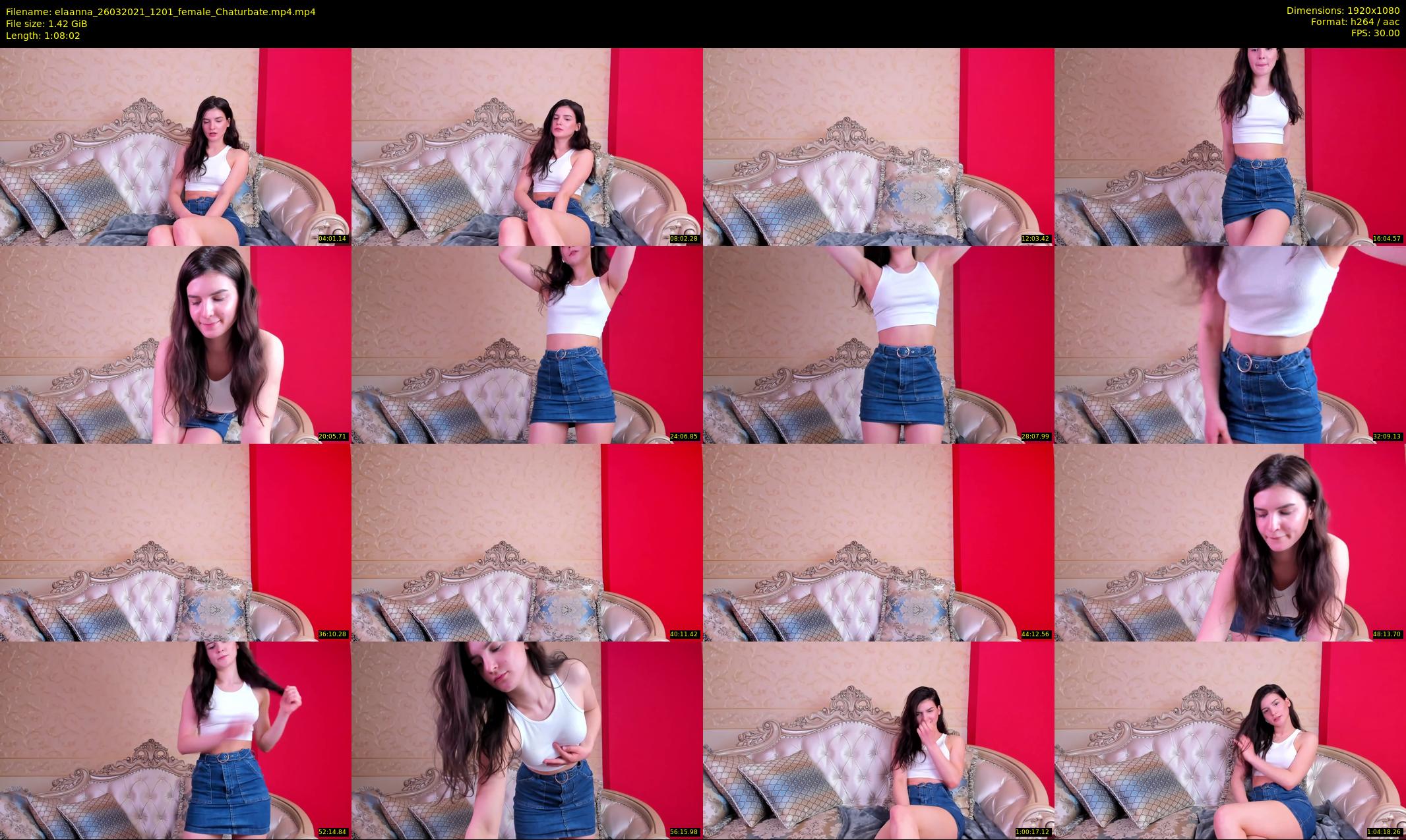elaanna — 69 minute Chaturbate female cam show recording, 1080p, Mar 26, 2021