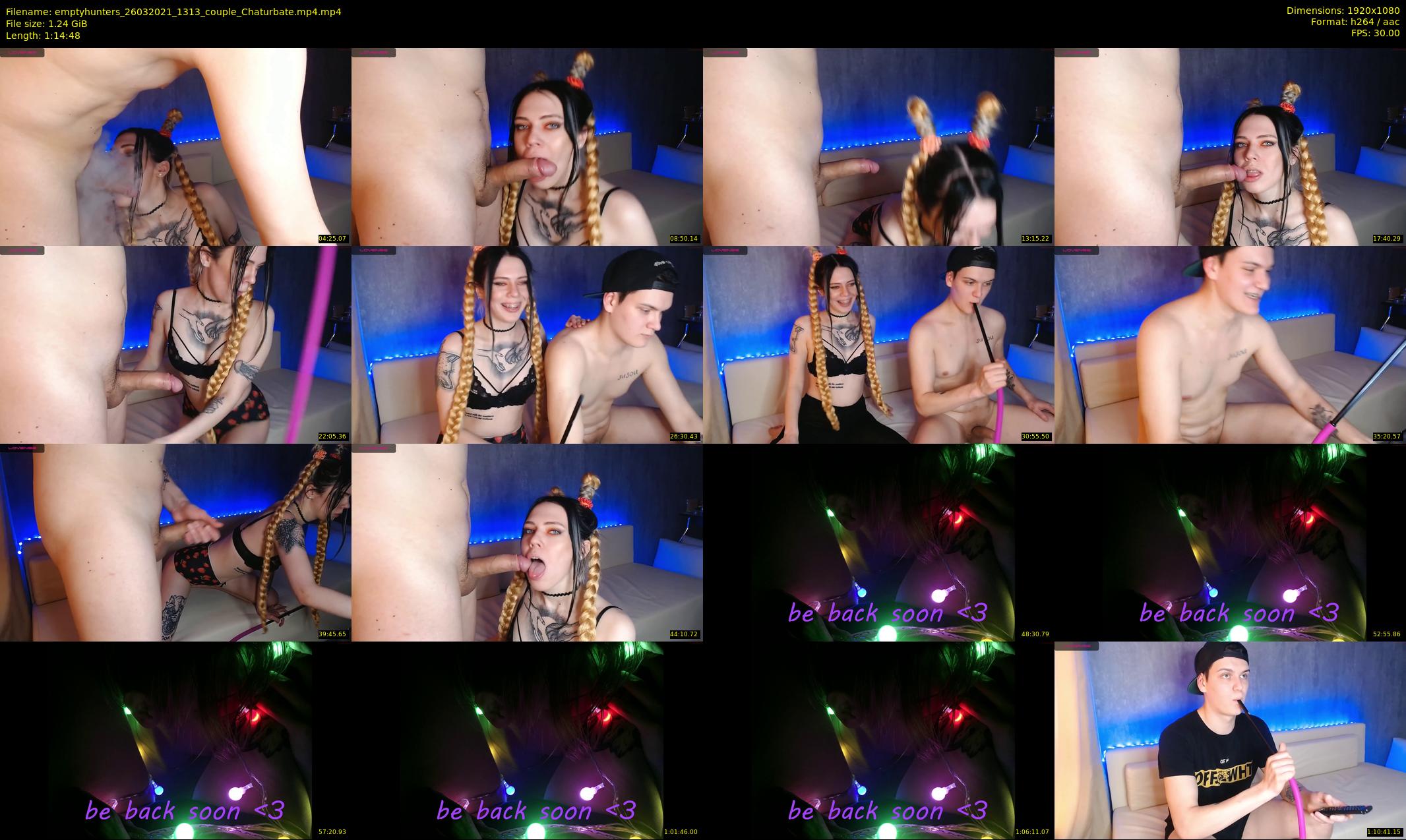 emptyhunters — 75 minute Chaturbate couple cam show recording, 1080p, Mar 26, 2021