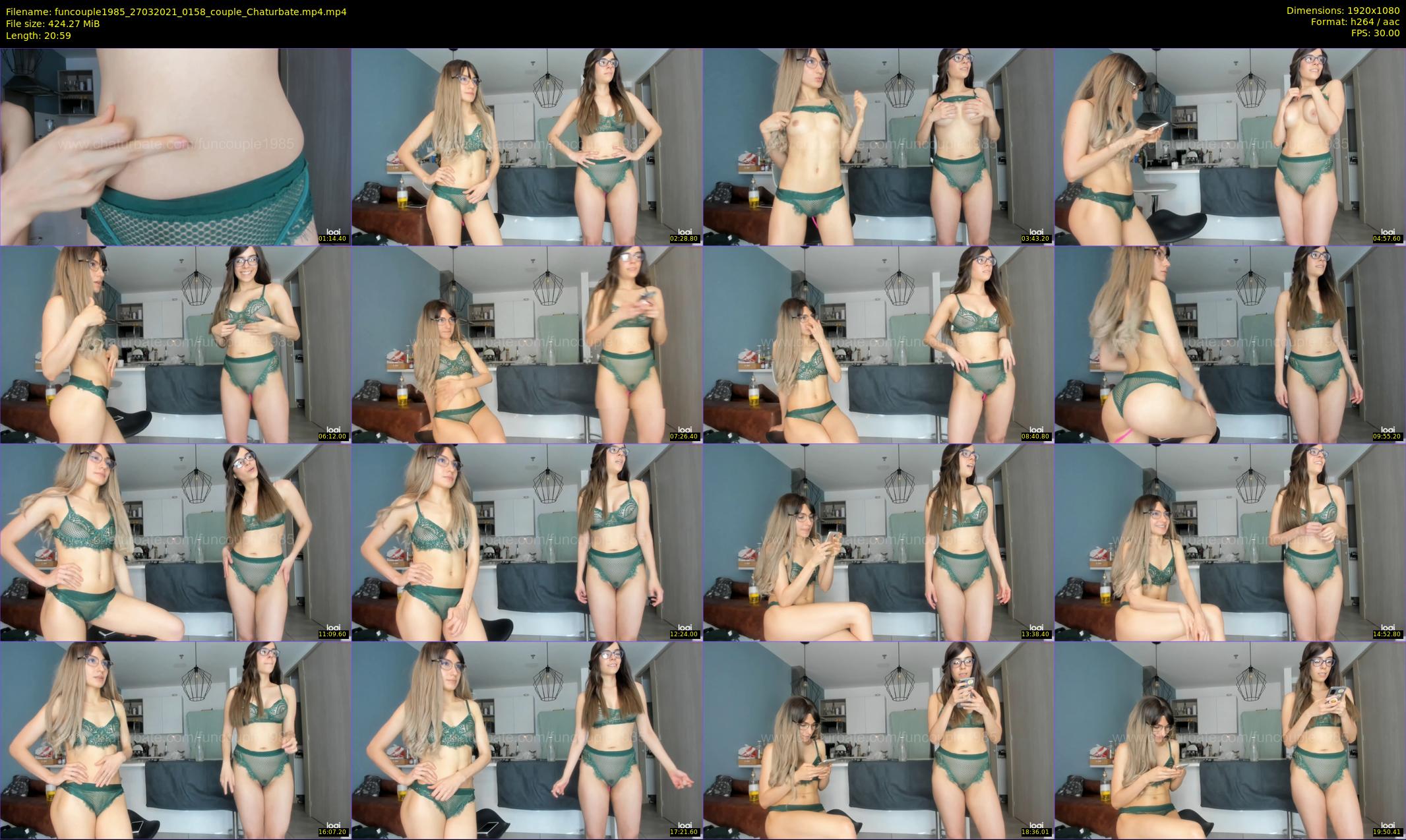 funcouple1985 — 21 minute Chaturbate couple cam show recording, 1080p, Mar 27, 2021