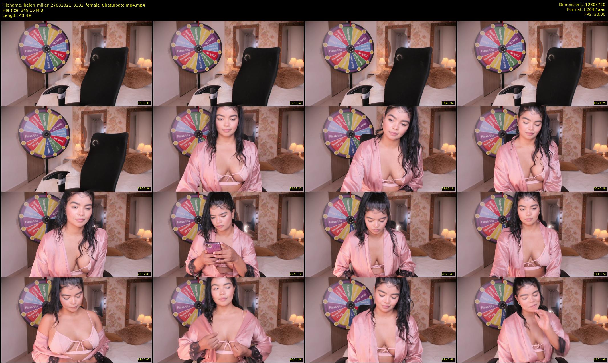 helen_miller — 44 minute Chaturbate female cam show recording, 720p, Mar 27, 2021